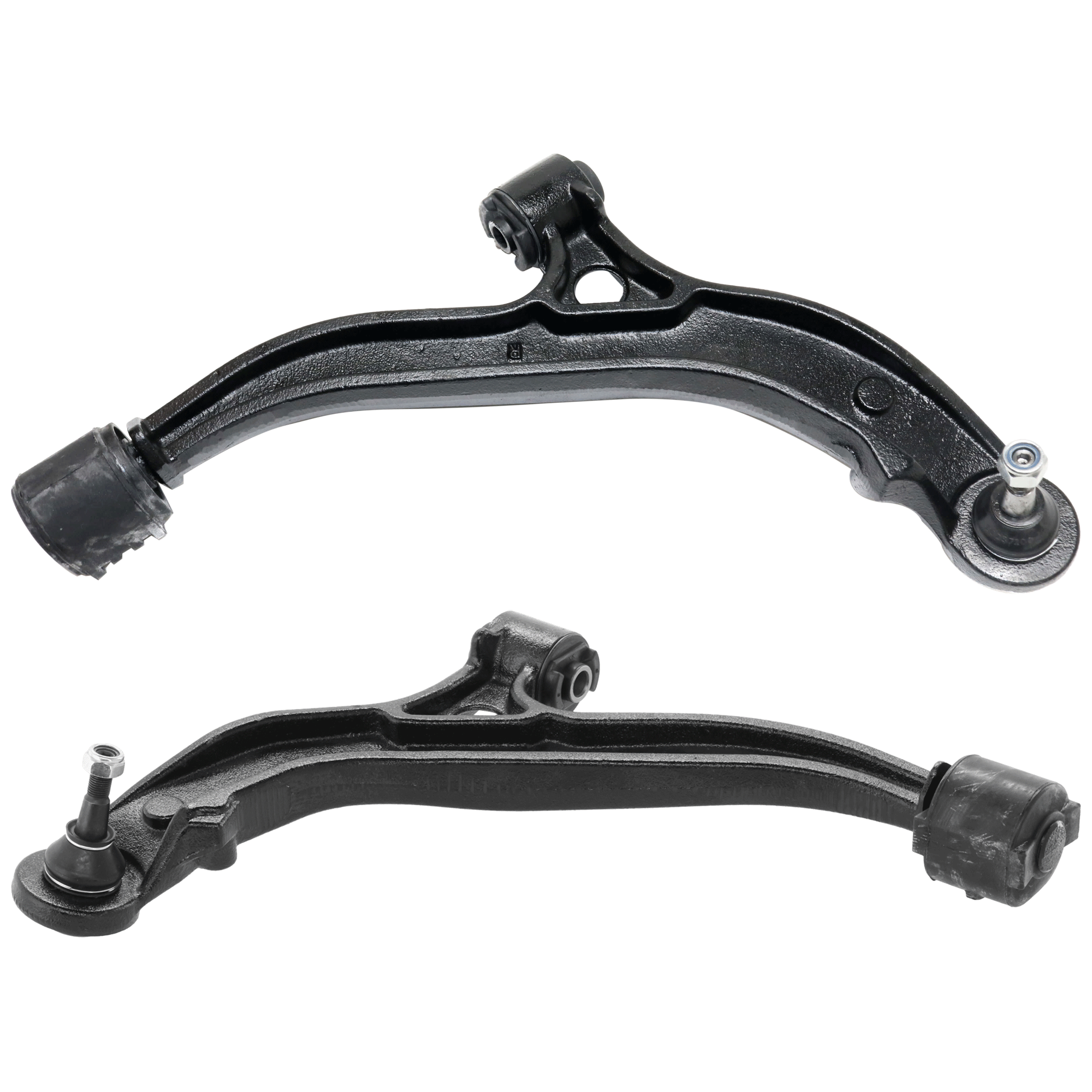 AM TOWN AND COUNTRY GRAND CARAVAN 01-07 FRONT CONTROL ARM RH AND LH Lower w Ball Joint and Bushing SKU SET ARBC281501 A OEM 4743376AC 4743376AA 4743835AB