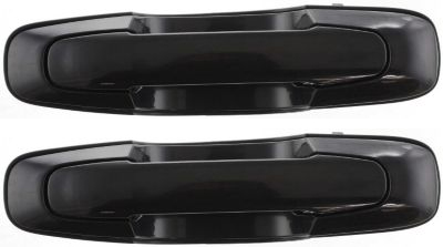 AM GRAND VITARA 99-05 XL 7-02-06 FRONT AND REAR DOOR HANDLE LH Outside Textured Black SKU SET ARBC462104-2 Partslink GM1310158 OEM 30021406