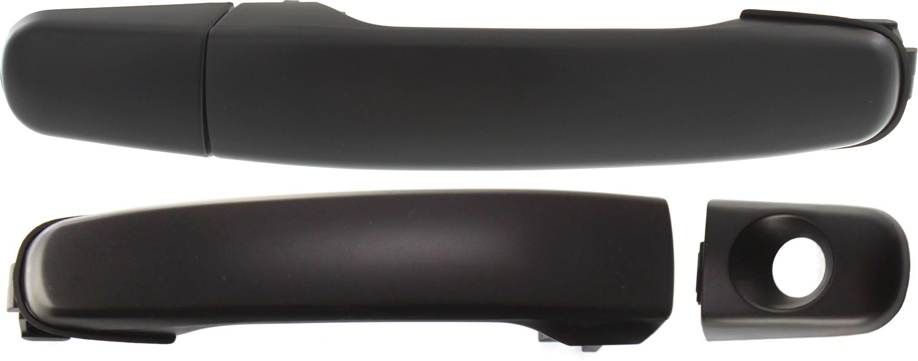 AM MALIBU 04-08 HHR 06-11 FRONT EXTERIOR DOOR HANDLE RH AND LH Smooth Black SKU SET ARBC462137 Partslink FDH010149 FDH010147 OEM 22672194-22672200-22672201