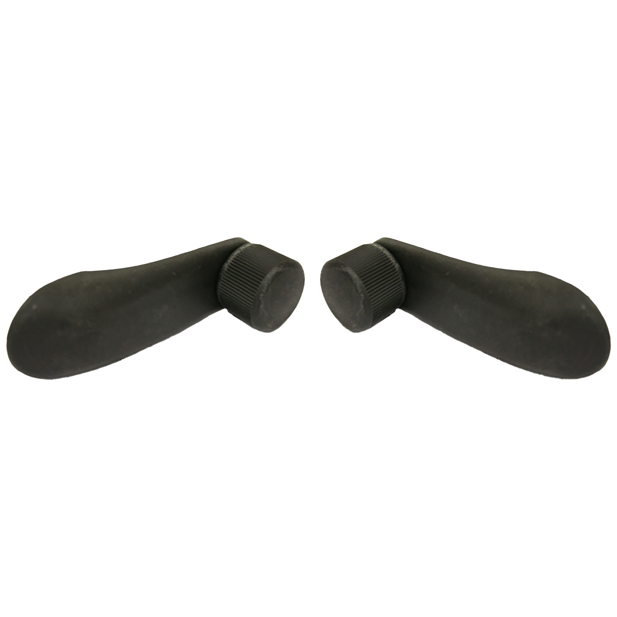 AM SILVERADO 99-23 SIERRA 99-24 FRONT REAR WINDOW CRANK RH AND LH Textured Black Plastic SKU SET ARBC463205 Partslink GM1355100 OEM 20980650