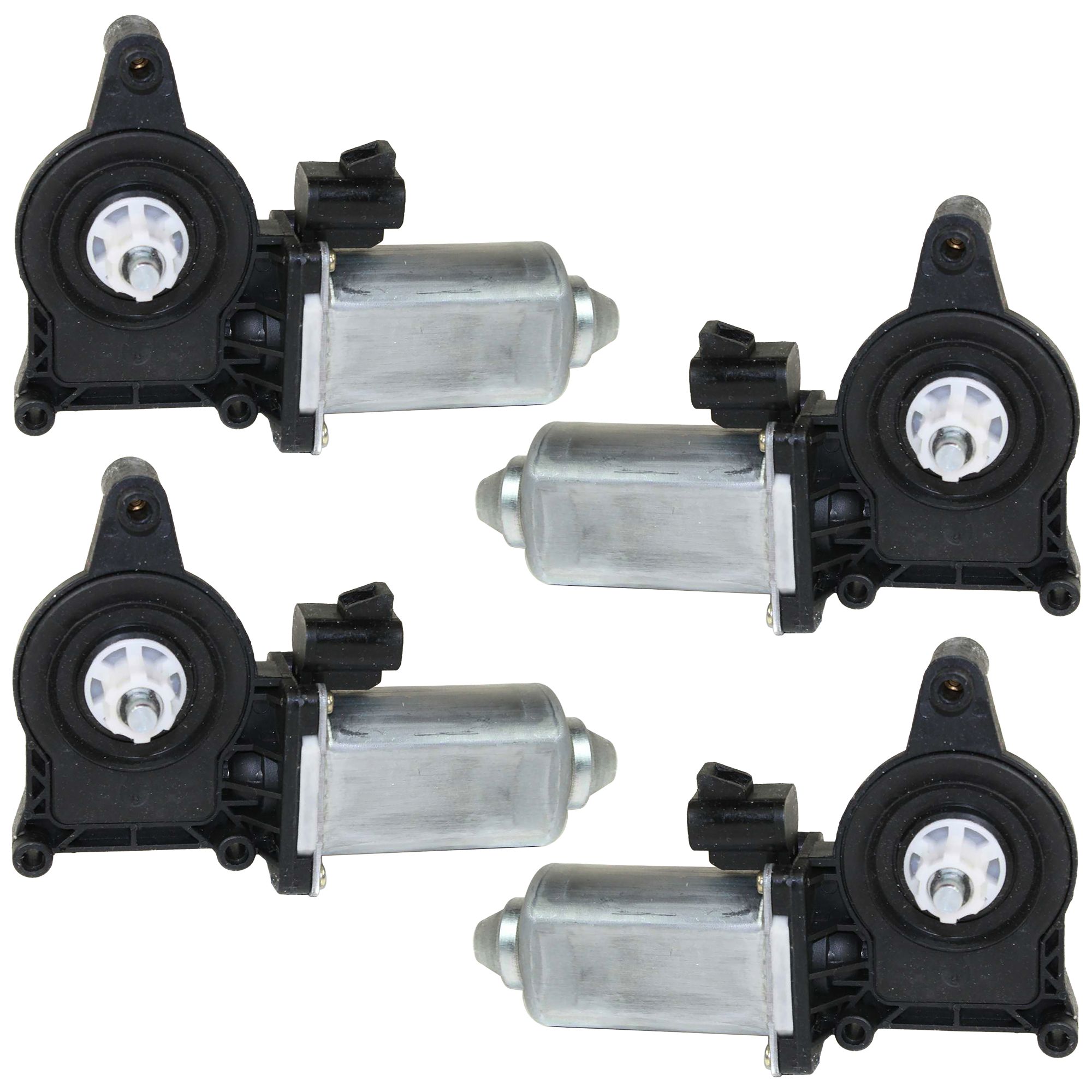 AM ESCALADE 99-06 FRONT AND REAR WINDOW REGULATOR MOTOR RH AND LH New Supplied w 6 teeth gear w o Regulator SKU SET ARBC468702-4 OEM 19208467-19208468