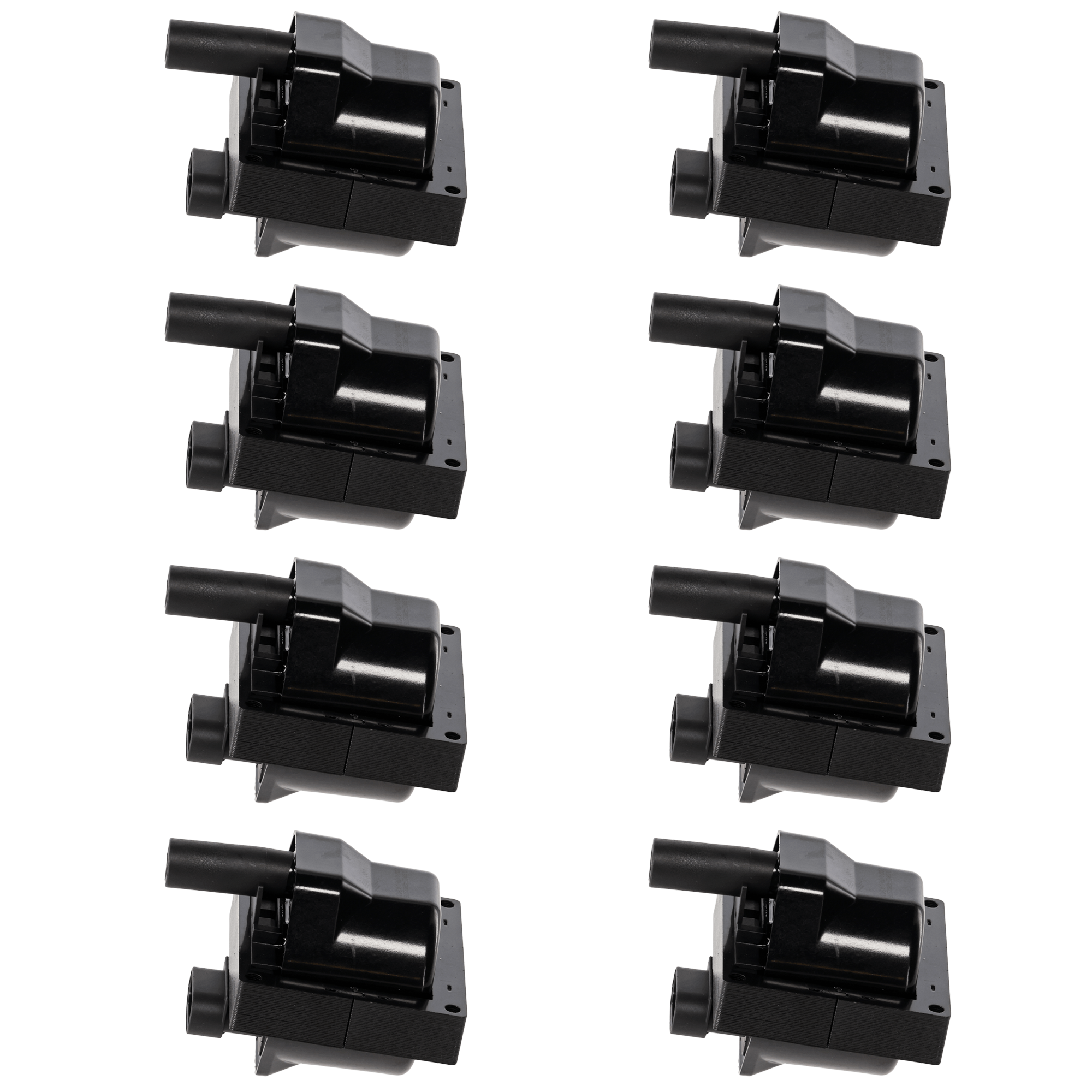 AM S10 PICKUP 96-04 IGNITION COIL Set of 8 Square Female Socket Wire Attachment Style SKU SET ARBC504601-8 OEM 3565-8231-26327-48604-50007-79