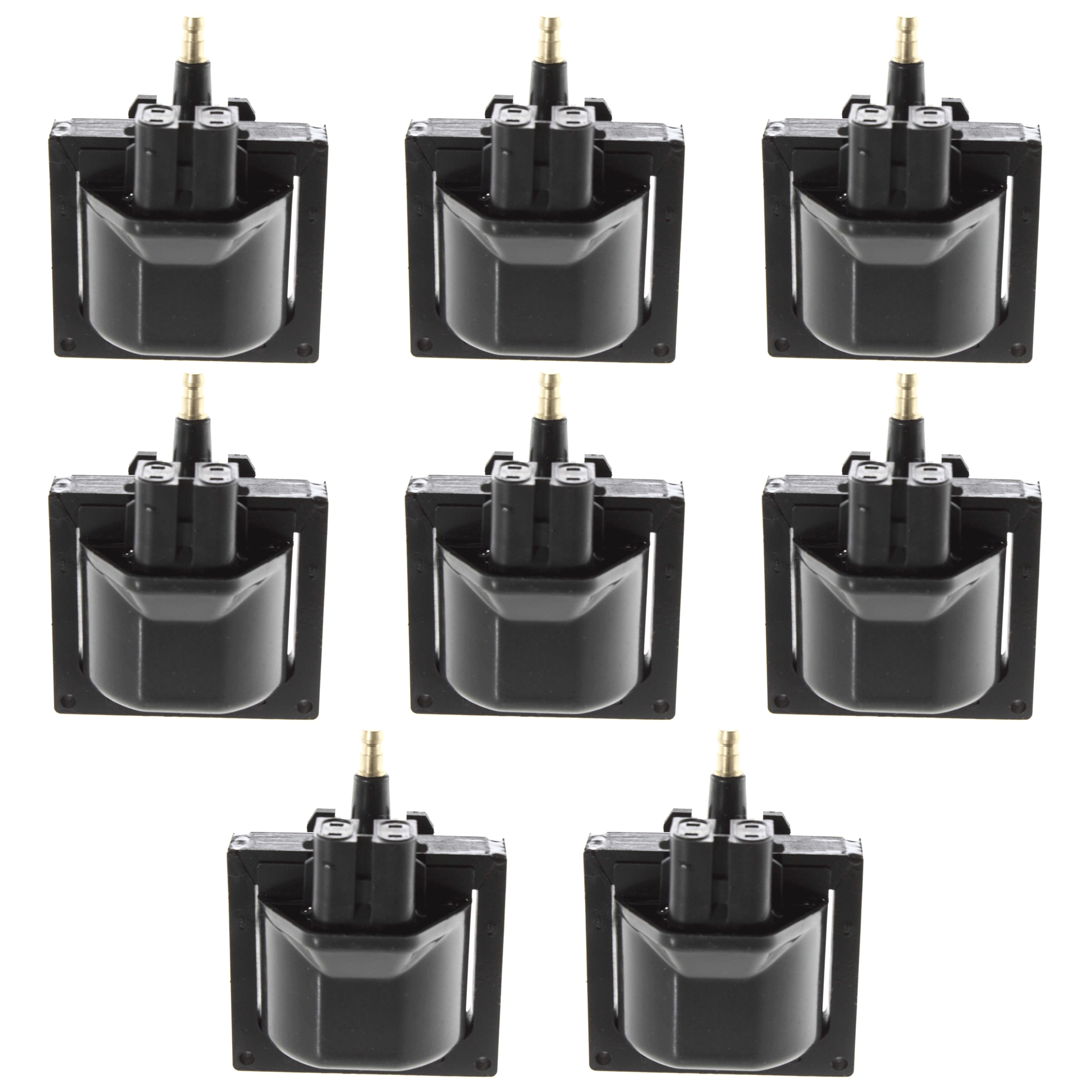 AM SKYHAWK 82-86 C K FULLSIZE PICKUP 88-98 IGNITION COIL Set of 8 Square male HEI wire attachment style SKU SET ARBC504602-8