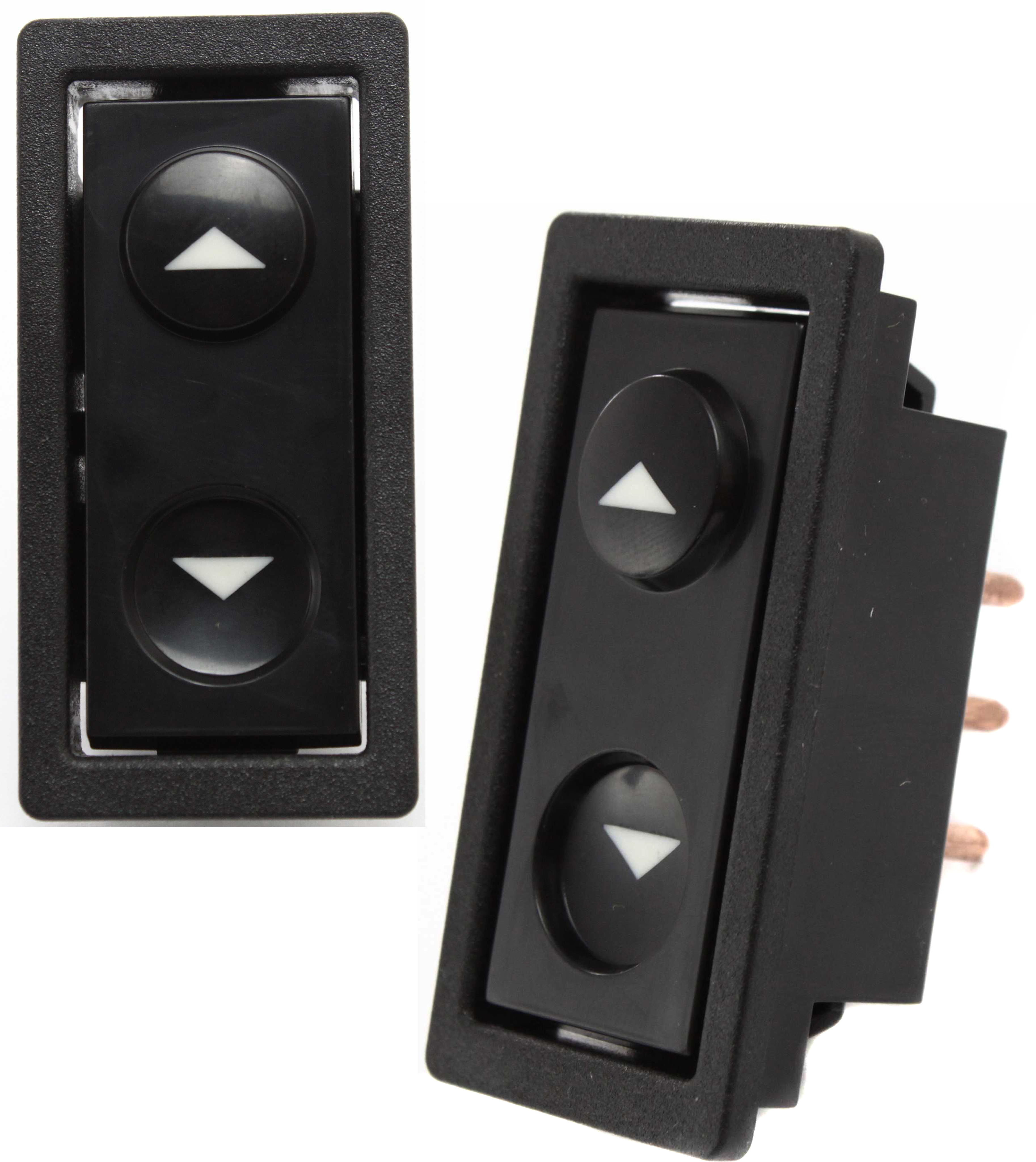 AM C K FULL SIZE PICKUP 88-89 FRONT WINDOW SWITCH RH AND LH SKU SET ARBC505219-2 OEM 22071943