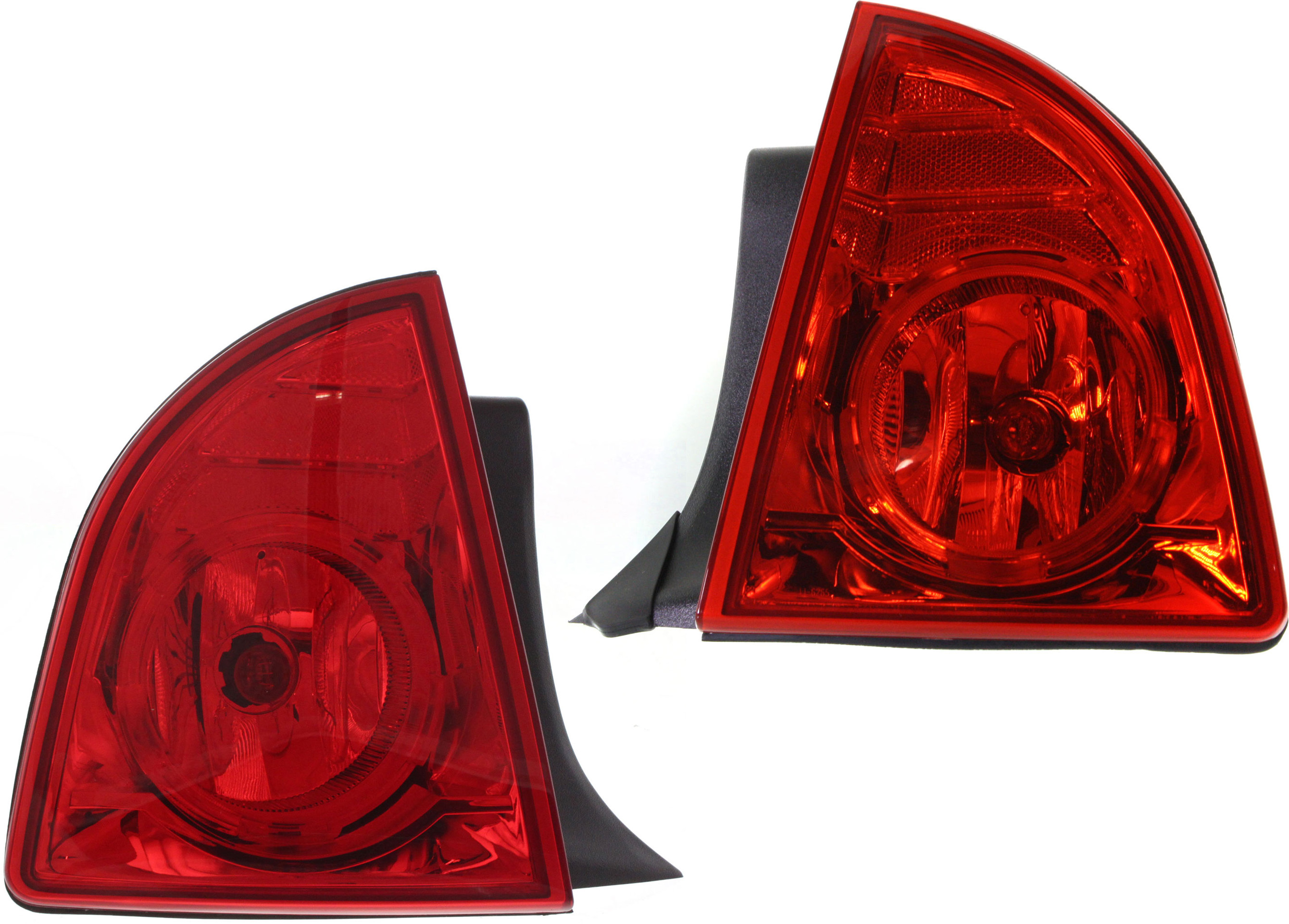 AM MALIBU 08-12 TAIL LAMP RH AND LH Outer Assembly Hybrid LS LT Models CAPA SKU SET ARBC730107Q Partslink GM2800224C GM2801224C OEM 20914363-20914364