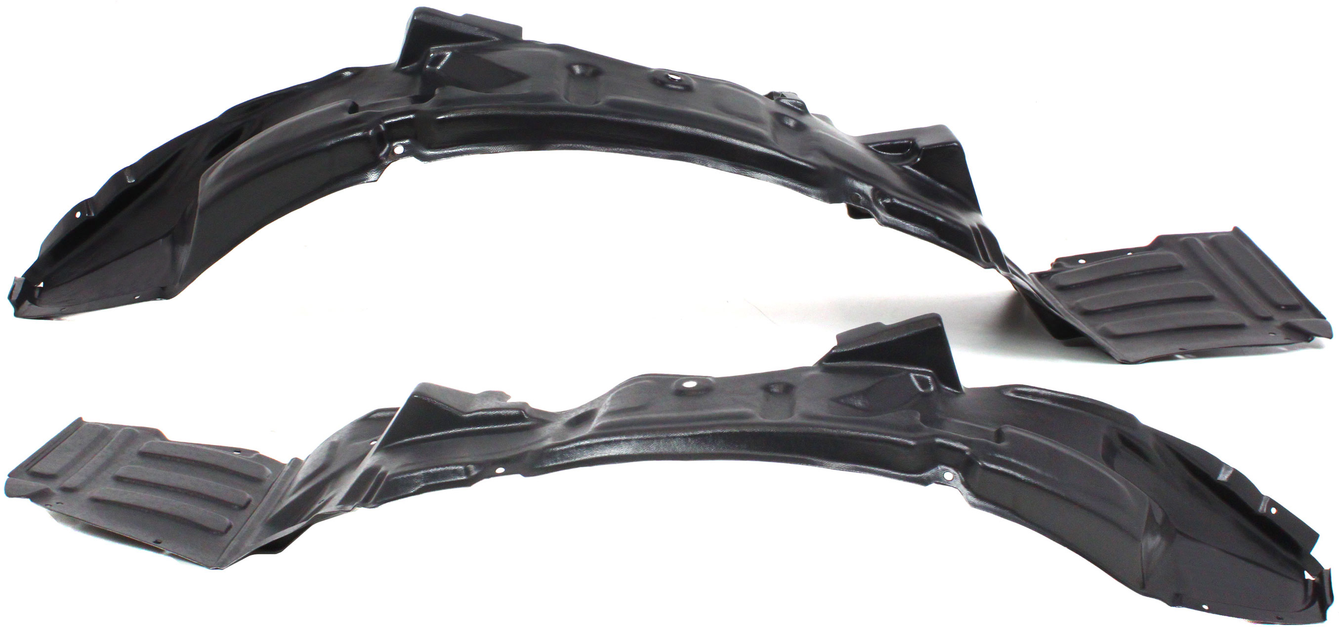 AM STRATUS 01-02 FRONT FENDER LINER RH and LH Set of 2 Coupe SKU SET ARBD222101 Partslink CH1249136 CH1248136 OEM MR990644 MR990643
