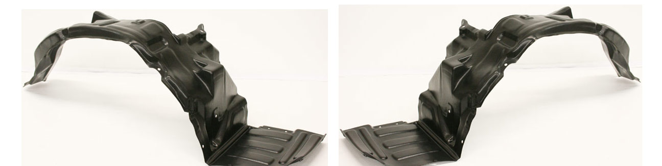 AM STRATUS 03-05 FRONT FENDER LINER RH AND LH SKU SET ARBD222103 Partslink CH1249137 CH1248137 OEM MN133264 MN133263