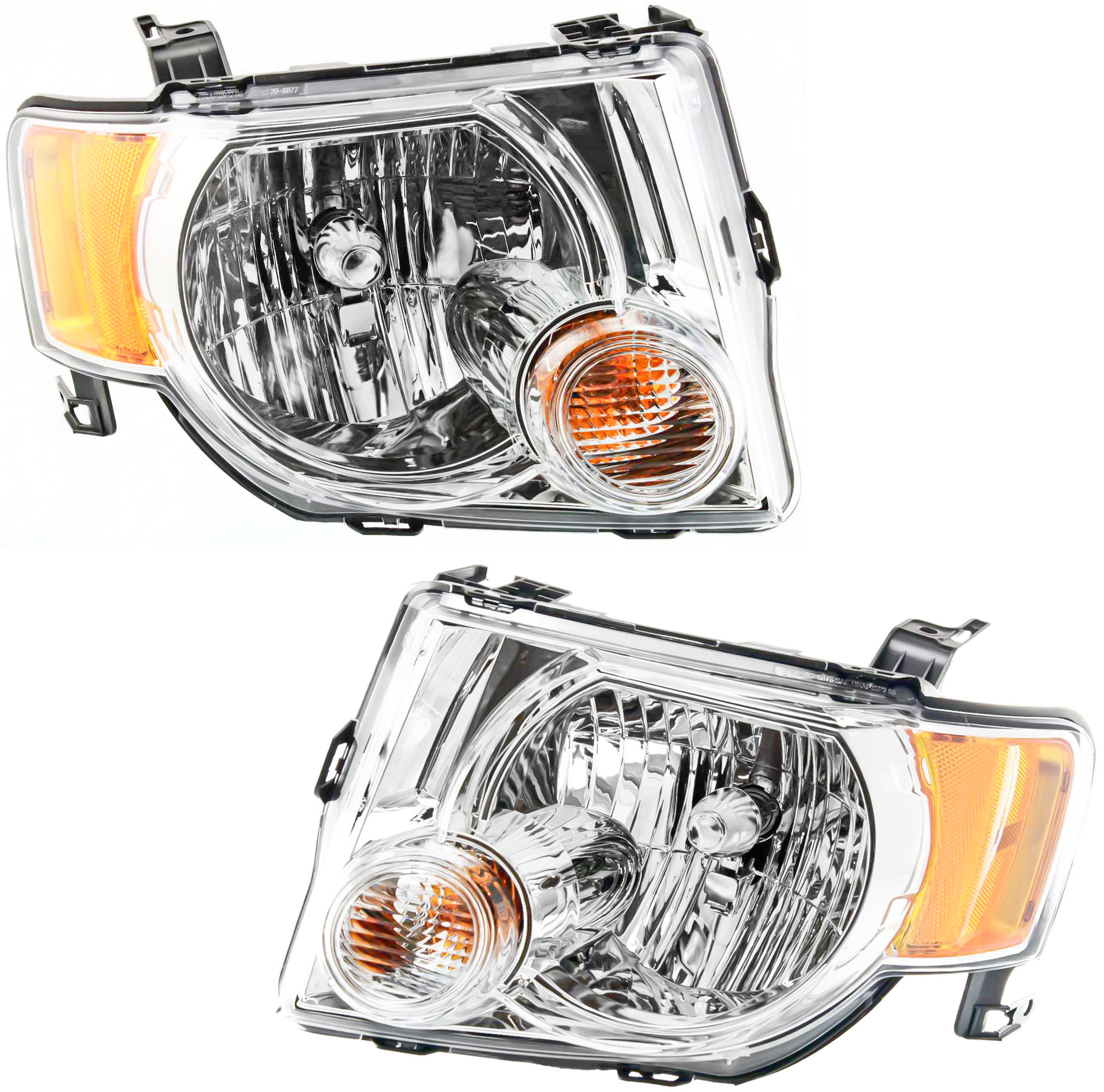 AM ESCAPE 08-12 HEAD LAMP RH AND LH Assembly Halogen SKU SET ARBF100105 Partslink FO2502229 FO2503229 OEM 8L8Z13008B 8L8Z13008A