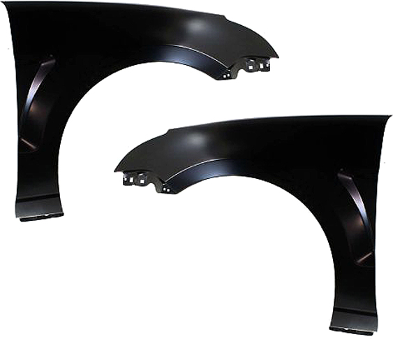 AM FOCUS 08-11 FRONT FENDER RH AND LH Primed w o Grille Provision CAPA SKU SET ARBF220103Q Partslink FO1240267C FO1241267C OEM 8S4Z16005A 8S4Z16006A