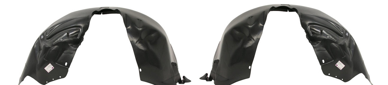AM TAURUS SABLE 08-09 FRONT FENDER LINER RH AND LH SKU SET ARBF222107 Partslink FO1249132 FO1248132 OEM 8G1Z16102A 8G1Z16103A