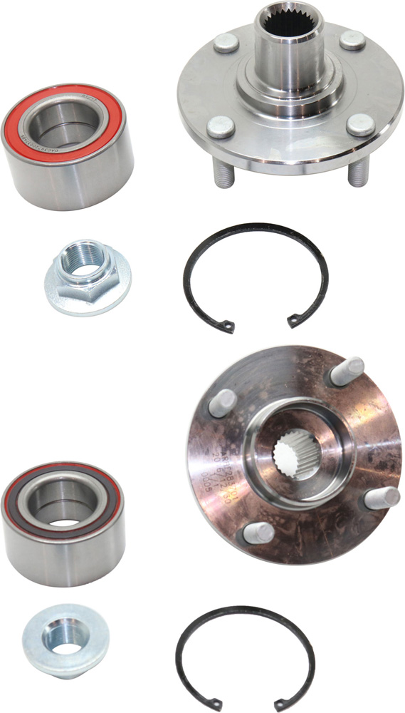 AM FOCUS 00-11 FRONT HUB ASSEMBLY RH AND LH SKU SET ARBF283701-2 OEM 6S4Z1215B