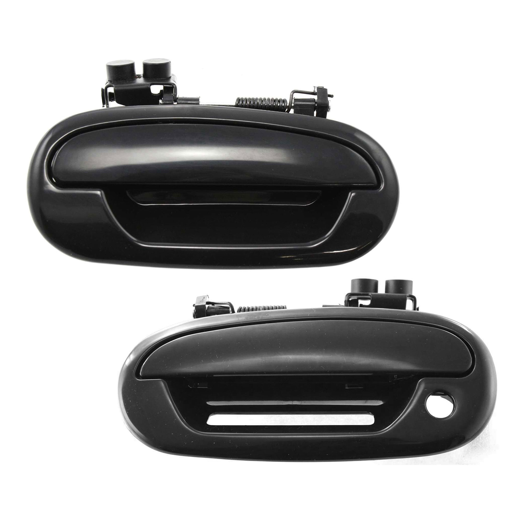 AM F SERIES 97-04 EXPEDITION 97-02 EXTERIOR FRONT DOOR HANDLE RH AND LH Smooth Black SKU SET ARBF462151 Partslink FO1311135 FO1310135 FO1310147 OEM 5L1Z7822404AAPTM 5L3Z7822405AA