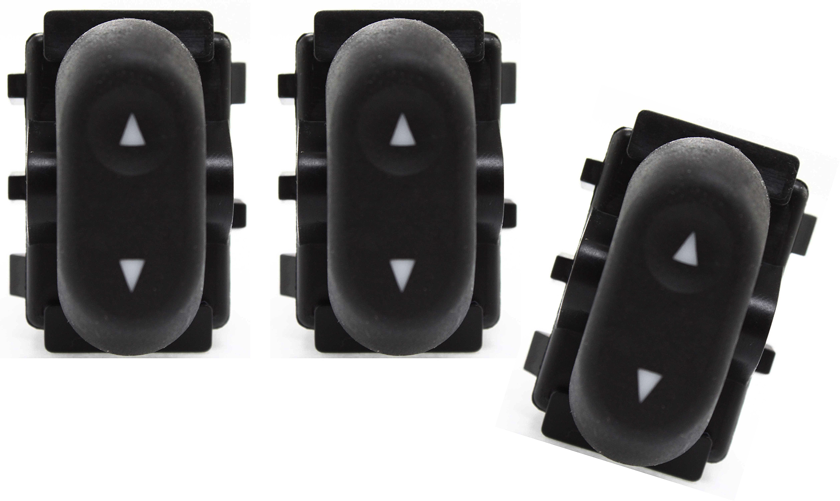 AM CROWN VICTORIA 04-08 FRONT AND REAR WINDOW SWITCH RH AND LH Set of 3 SKU SET ARBF505203-3 OEM 5L1Z14529BA