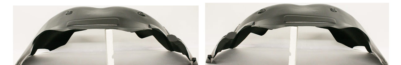 AM SIERRA 1500-07-13 FRONT FENDER LINER RH AND LH SKU SET ARBG222105 Partslink GM1249189 GM1248189 OEM 25828534-20953679