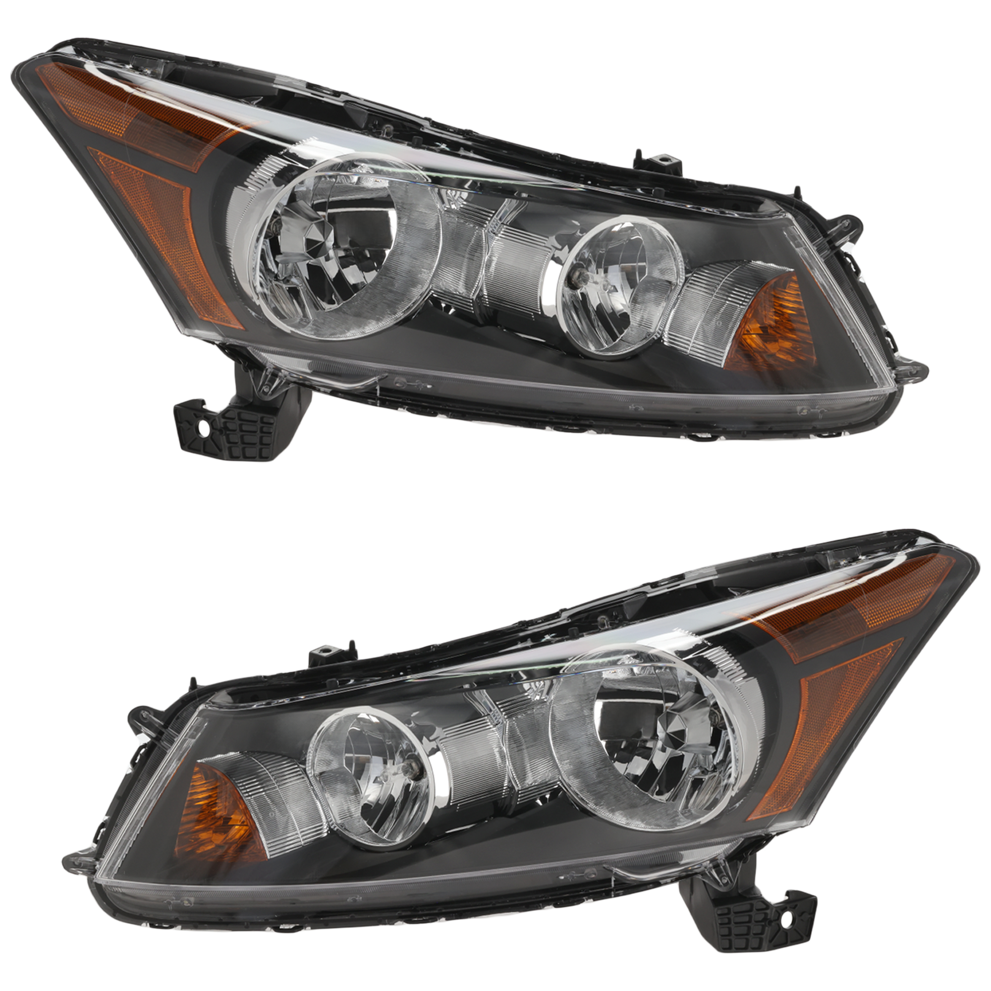 AM ACCORD 08-12 HEAD LAMP RH AND LH Assembly Halogen Sedan SKU SET ARBH100101 Partslink HO2502130 HO2503130 OEM 33150TA0A01-33100TA0A01