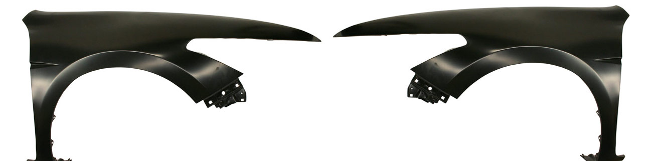 AM ACCORD 08-12 FRONT FENDER RH AND LH Primed Coupe Steel CAPA SKU SET ARBH220101Q Partslink HO1240174C HO1241174C OEM 60210TE0A91ZZ 60260TE0A90ZZ