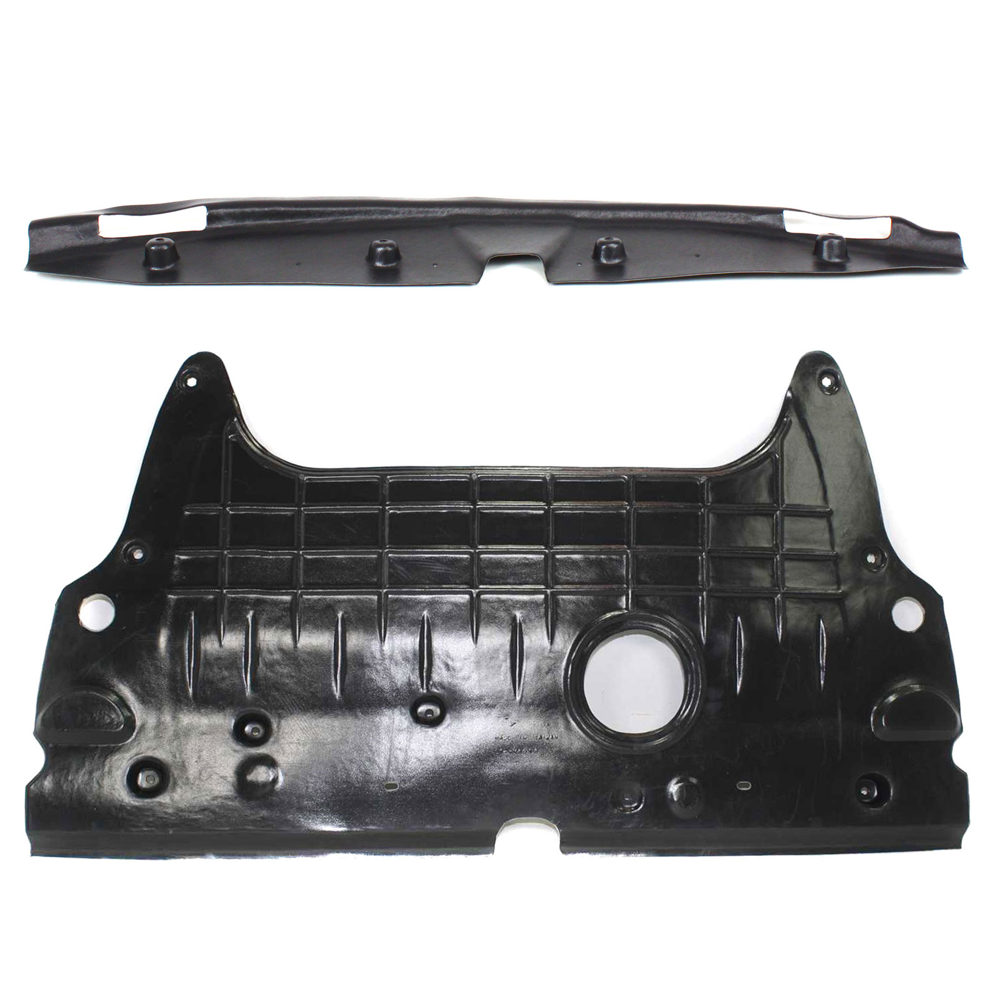 AM SONATA 06-07 ENGINE SPLASH SHIELD Under Cover Front and Rear 2.4L Eng. SKU SET ARBH310101-2 Partslink HY1228119 HY1228122 OEM 291203K100-291203K250
