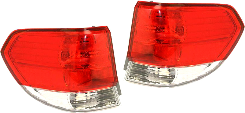 AM ODYSSEY 08-10 TAIL LAMP RH AND LH Outer Lens and Housing SKU SET ARBH730107 Partslink HO2819134 HO2818134 OEM 33501SHJA51-33551SHJA51