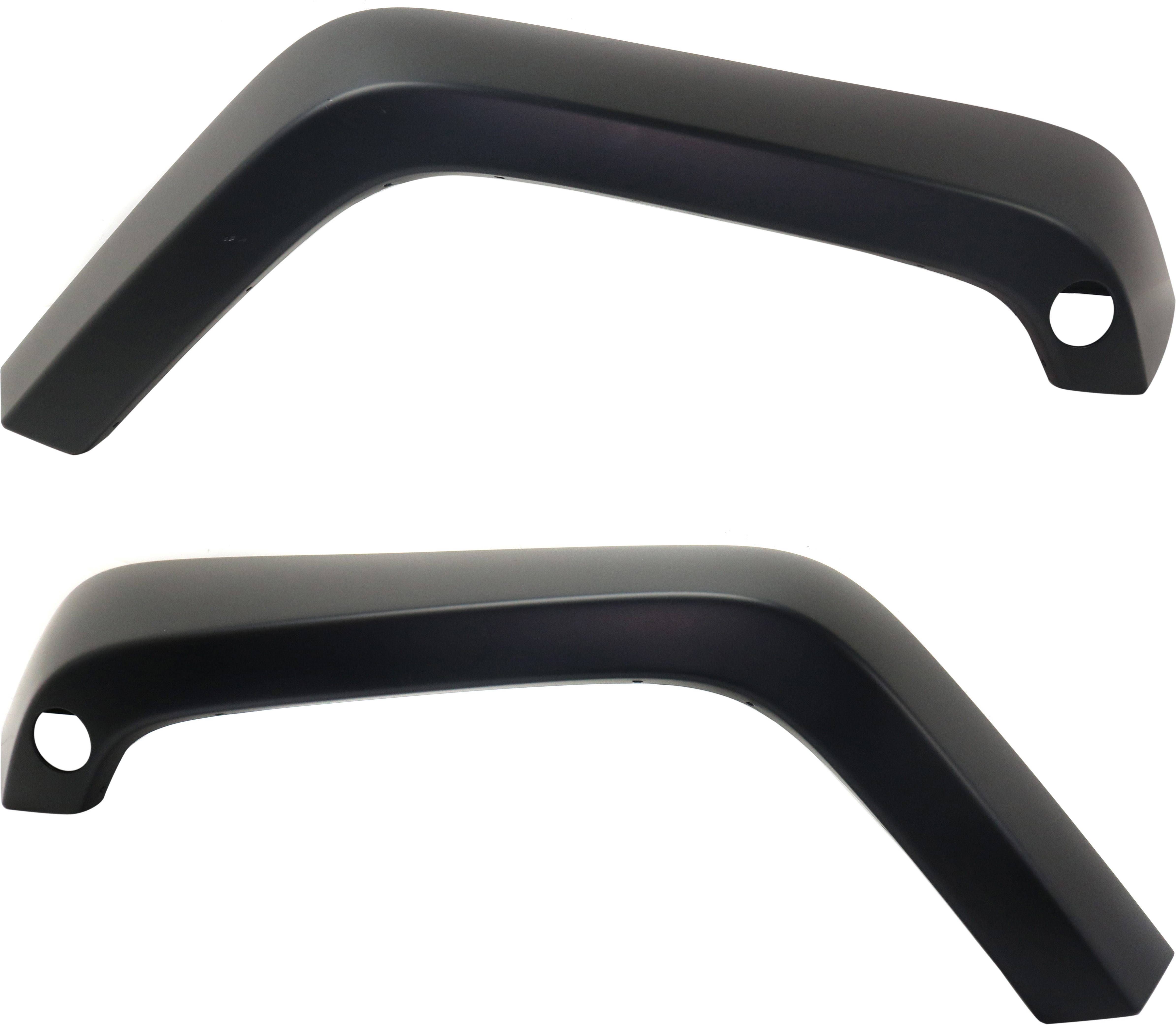 AM WRANGLER JK 07-18 FRONT FENDER FLARE RH AND LH Primed CAPA SKU SET ARBJ221301Q Partslink CH1269108C CH1268108C OEM 5KC86TZZAJ 5KC86TZZAH 5KC87TZZ