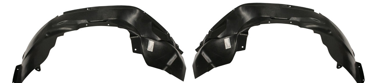 AM COMPASS 07-10 FRONT FENDER LINER RH and LH SKU SET ARBJ222101 Partslink CH1248133 CH1249133 OEM 5303870AG 5303871AG