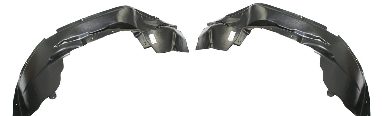 AM PATRIOT 07-10 FRONT FENDER LINER RH AND LH SKU SET ARBJ222103 Partslink CH1249134 CH1248134 OEM 5116244AF 5116245AF
