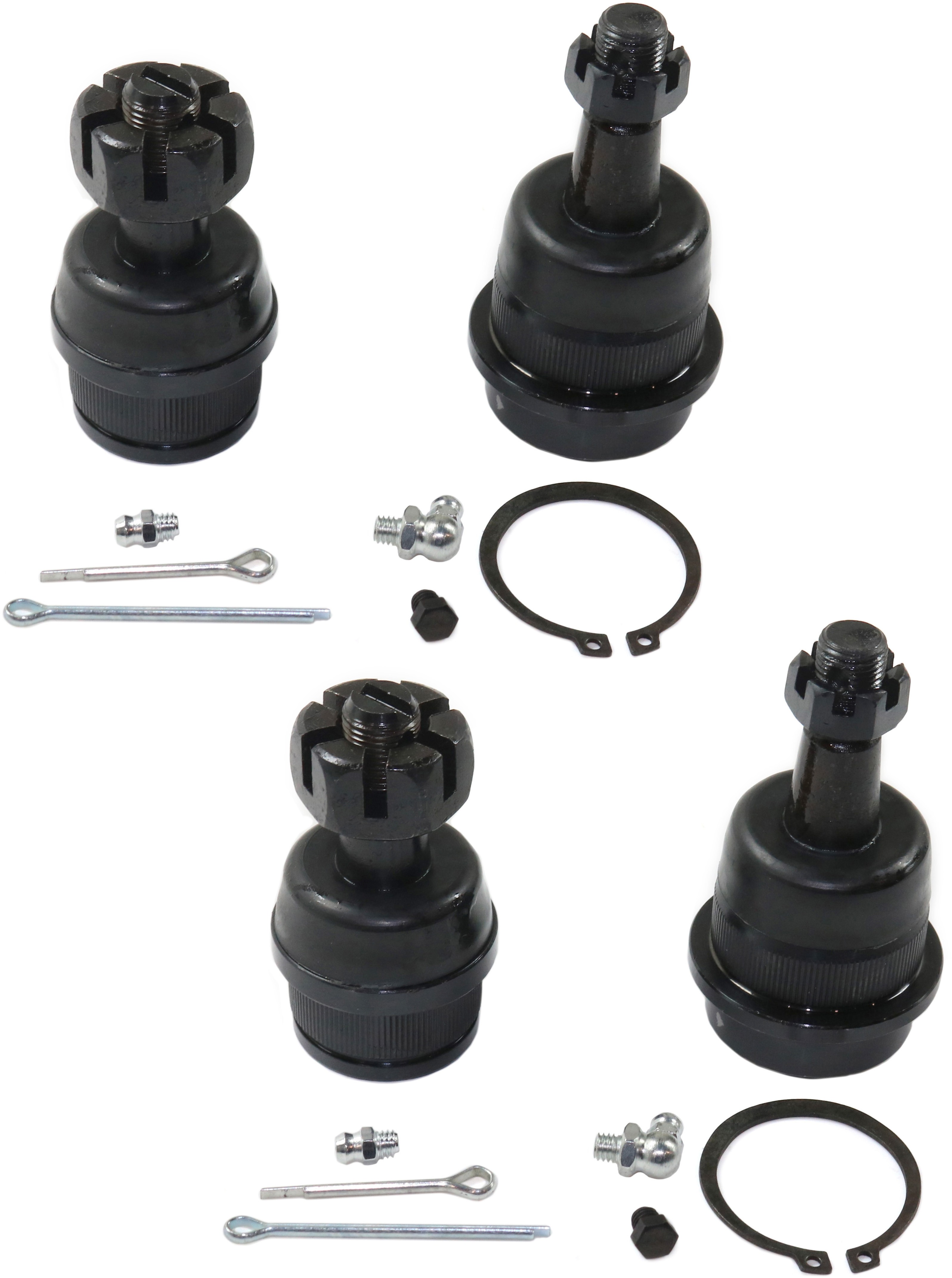 AM CHEROKEE 84-01 WRANGLER TJ 87-06 FRONT BALL JOINT RH AND LH Upper and Lower SKU SET ARBJ282301-2