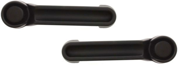 AM WRANGLER 07-17 WRANGLER JK 18-18 FRONT EXTERIOR DOOR HANDLE RH AND LH Textured Black w o Keyhole Plastic SKU SET ARBJ462501 Partslink CH1310155 OEM 4589164AH 4589164AI 4589164AD