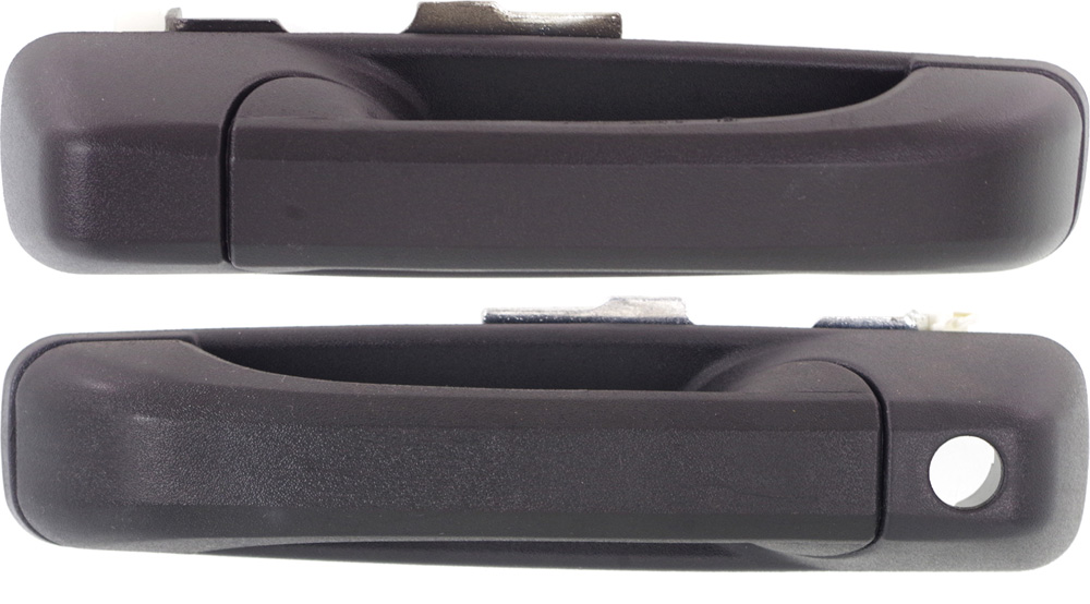 AM COMMANDER 06-07 GRAND CHEROKEE 06-10 REAR EXTERIOR DOOR HANDLE RH AND LH Textured Black SKU SET ARBJ491315 Partslink CH1521116 CH1520116 OEM 55394240AI 55394240AF 55394241