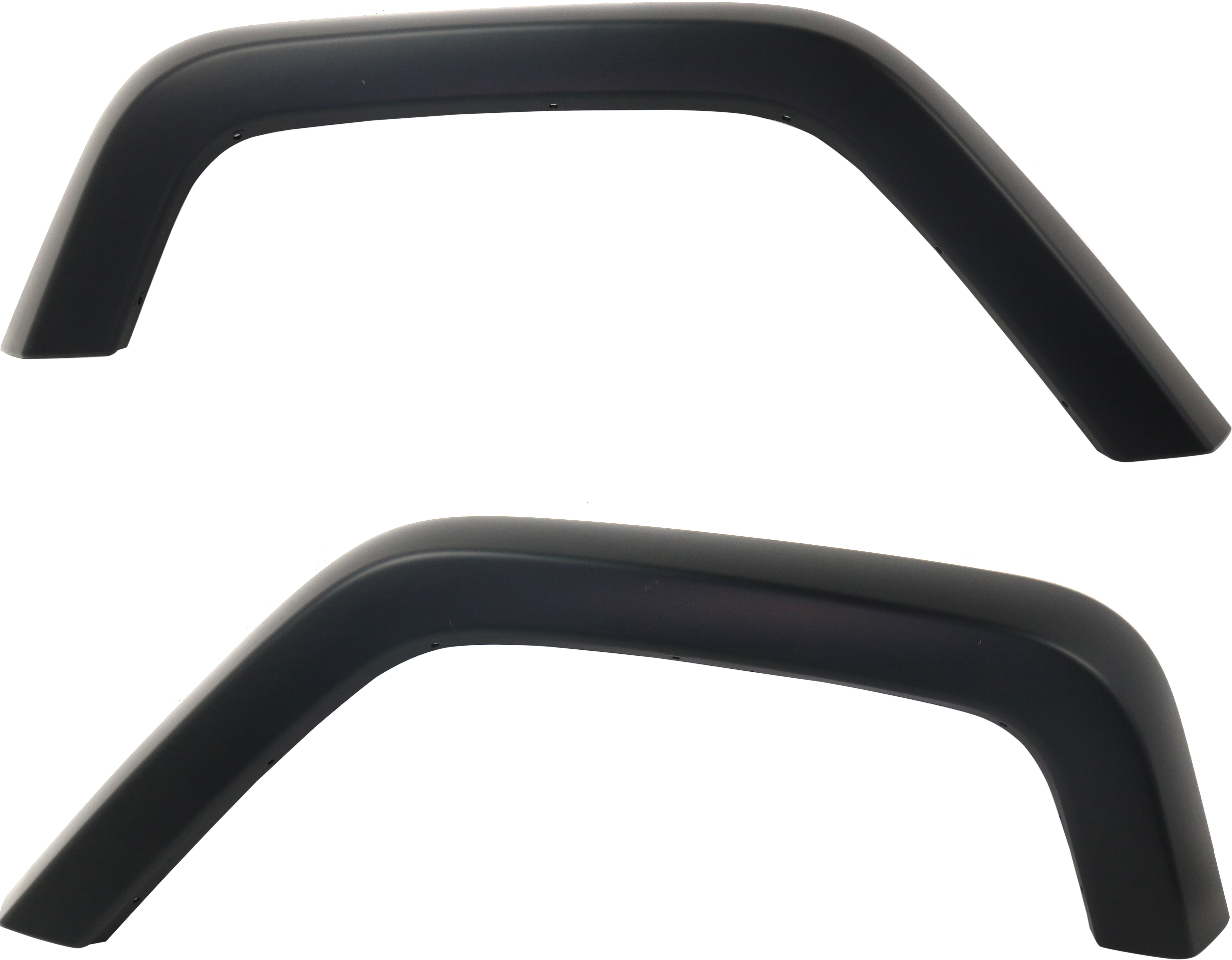 AM WRANGLER JK 07-18 REAR FENDER FLARE RH AND LH Primed CAPA SKU SET ARBJ553901Q Partslink CH1769103C CH1768103C OEM 5KC84TZZAH 5KC84TZZAG 5KC85TZZ