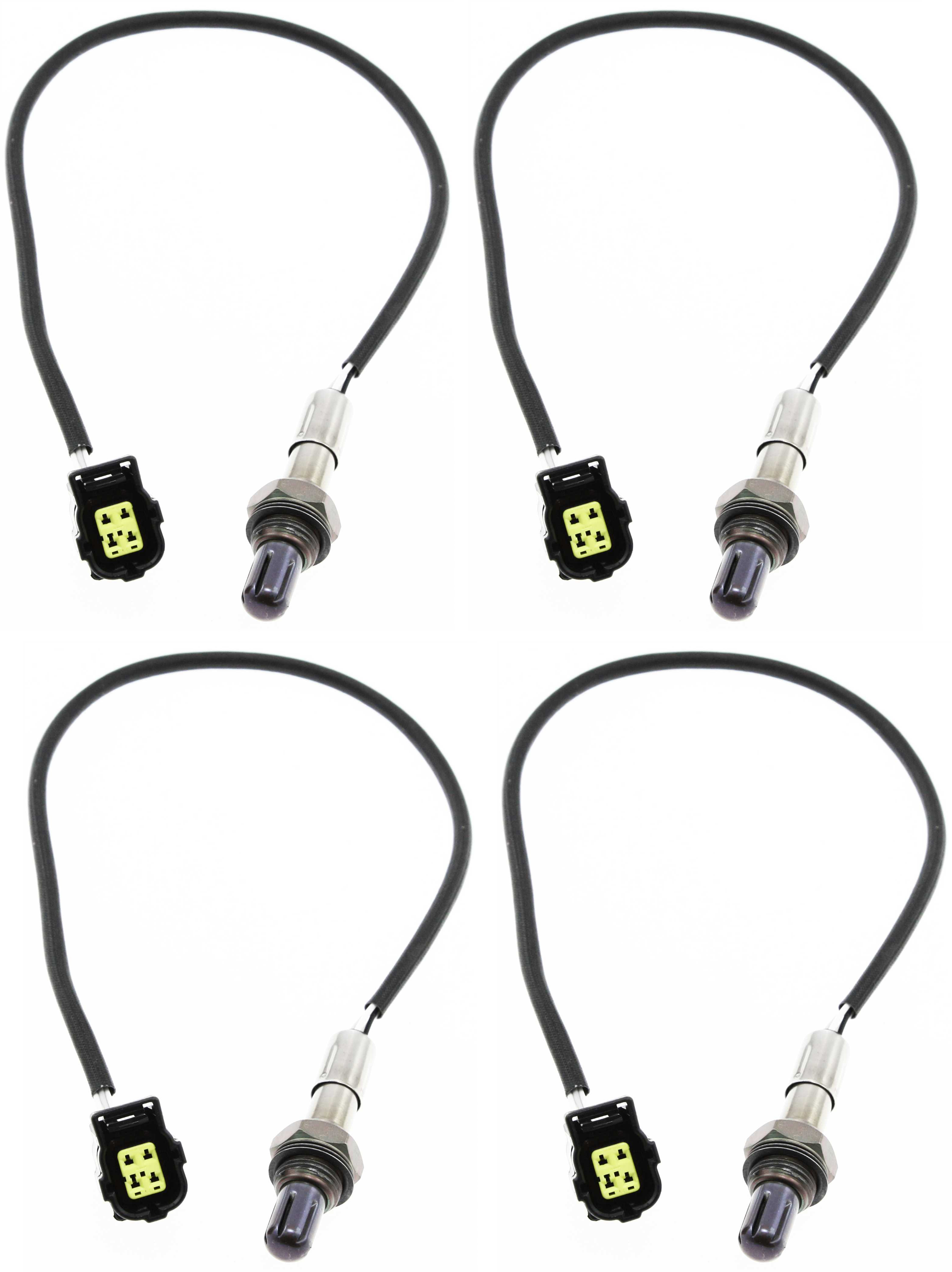 AM RAM FULL SIZE P U 03-20 OXYGEN SENSOR Set of 4 Heated 4 Wire Threaded in type SKU SET ARBJ960907-4