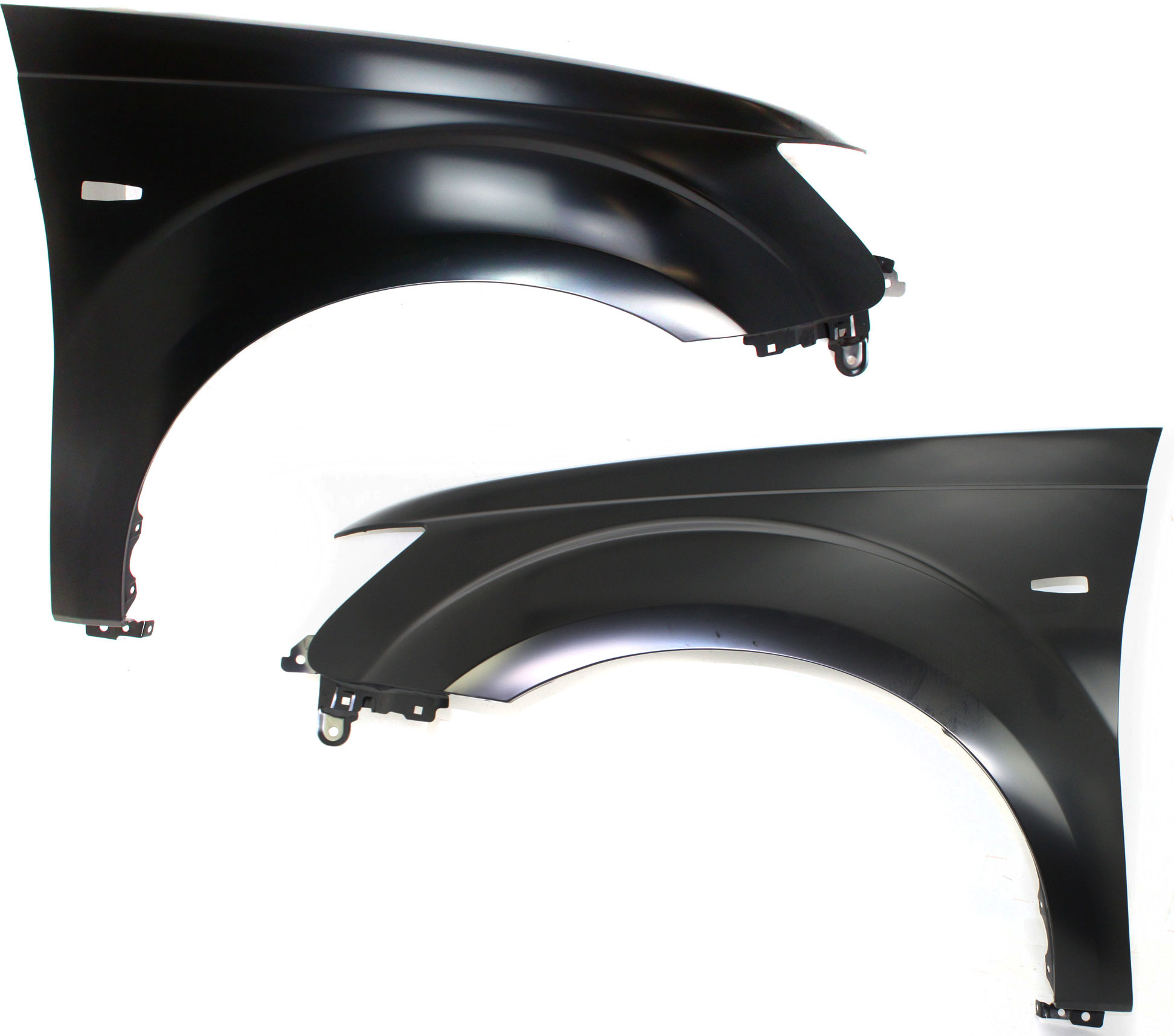 AM OUTLANDER 07-09 FRONT FENDER RH AND LH Primed Steel SKU SET ARBM220101 Partslink MI1241171 MI1240171 OEM 5220C672-5220C673