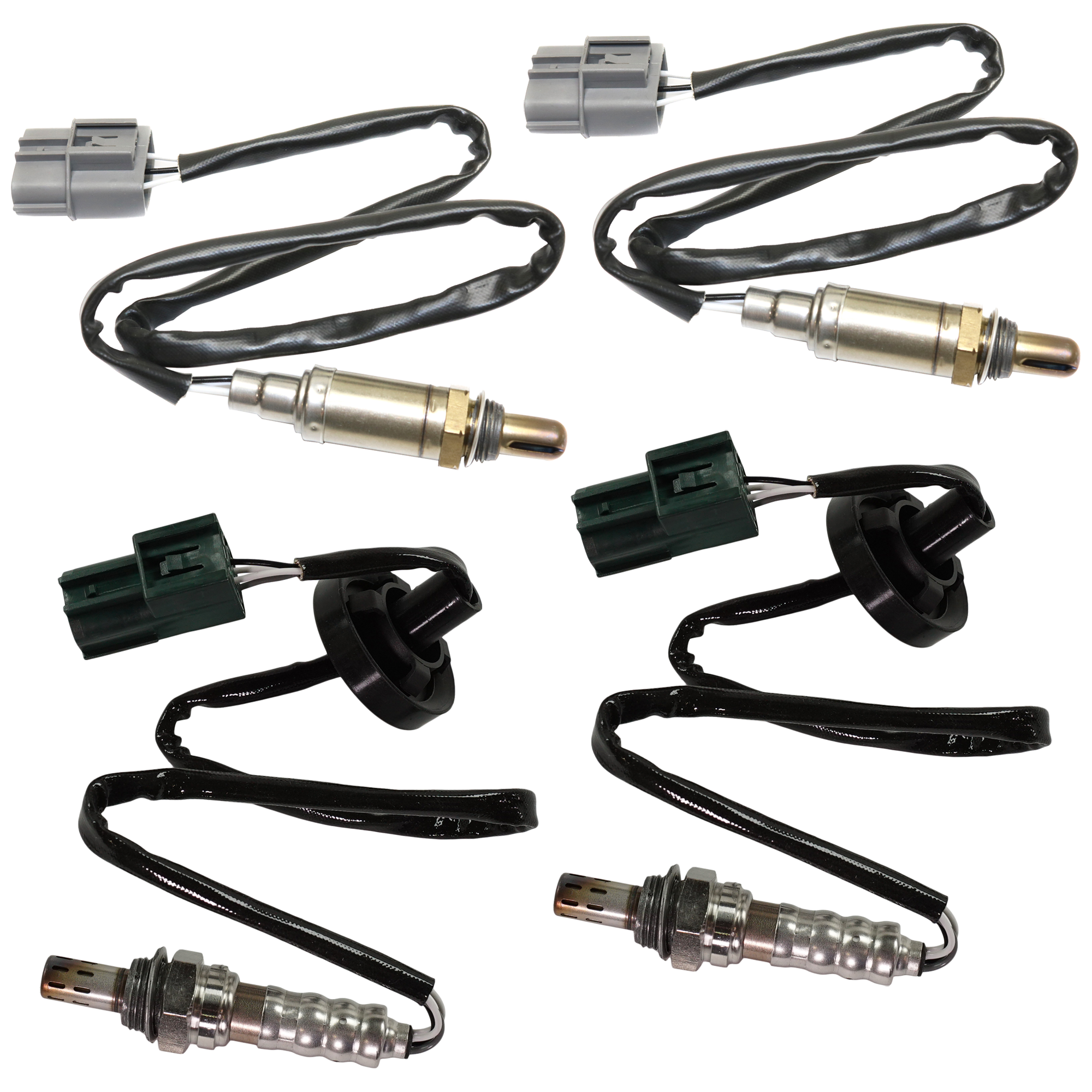 AM MAXIMA 00-01 PATHFINDER 01-01 OXYGEN SENSOR Downstream Front Heated 4 Wire Threaded in type Set of 4 SKU SET ARBM960918-4