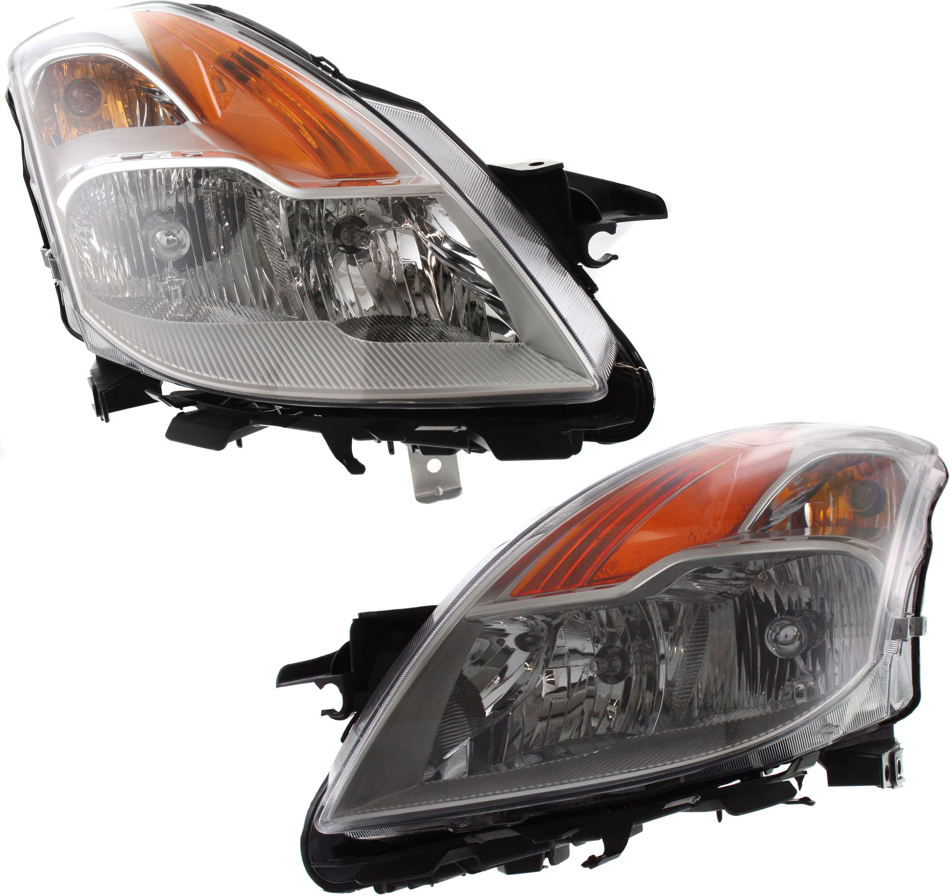 AM ALTIMA 08-09 HEAD LAMP RH AND LH Assembly Halogen Coupe SKU SET ARBN100111 Partslink NI2502176 NI2503176 OEM 26060JB10A 26010JB10A