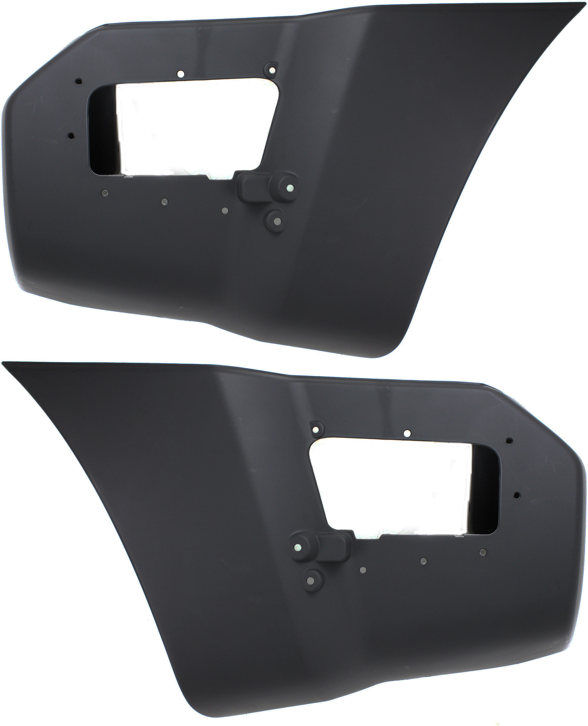AM XTERRA 05-15 REAR BUMPER END RH AND LH Textured SKU SET ARBN761103 Partslink NI1105116 NI1104116 OEM H5024EA00A H5025EA00A