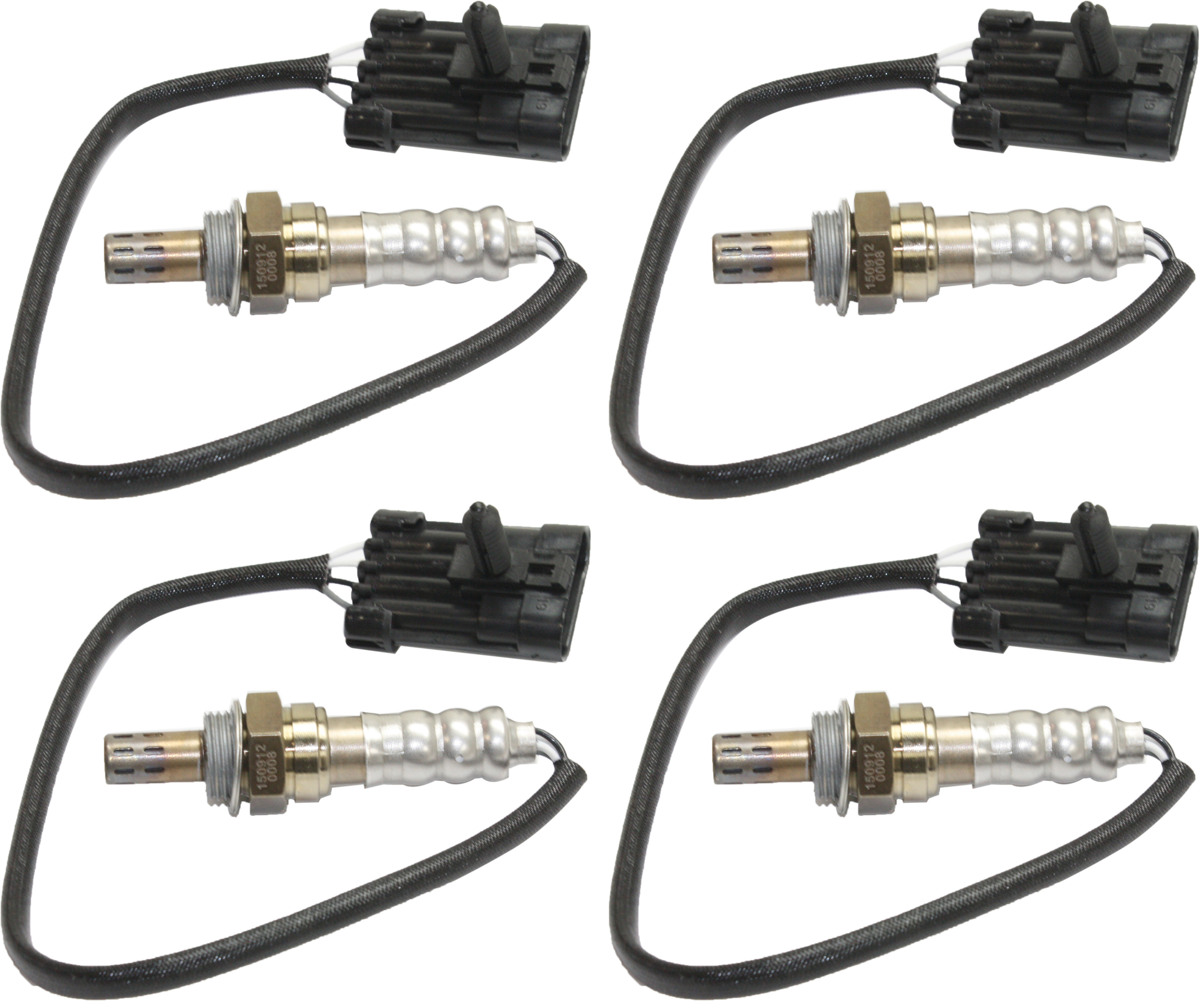 AM BLAZER 96-01 CORVETTE 96-06 OXYGEN SENSOR Heated 4 Wire Threaded in Mounting Style Set of 4 SKU SET ARBP960901-4