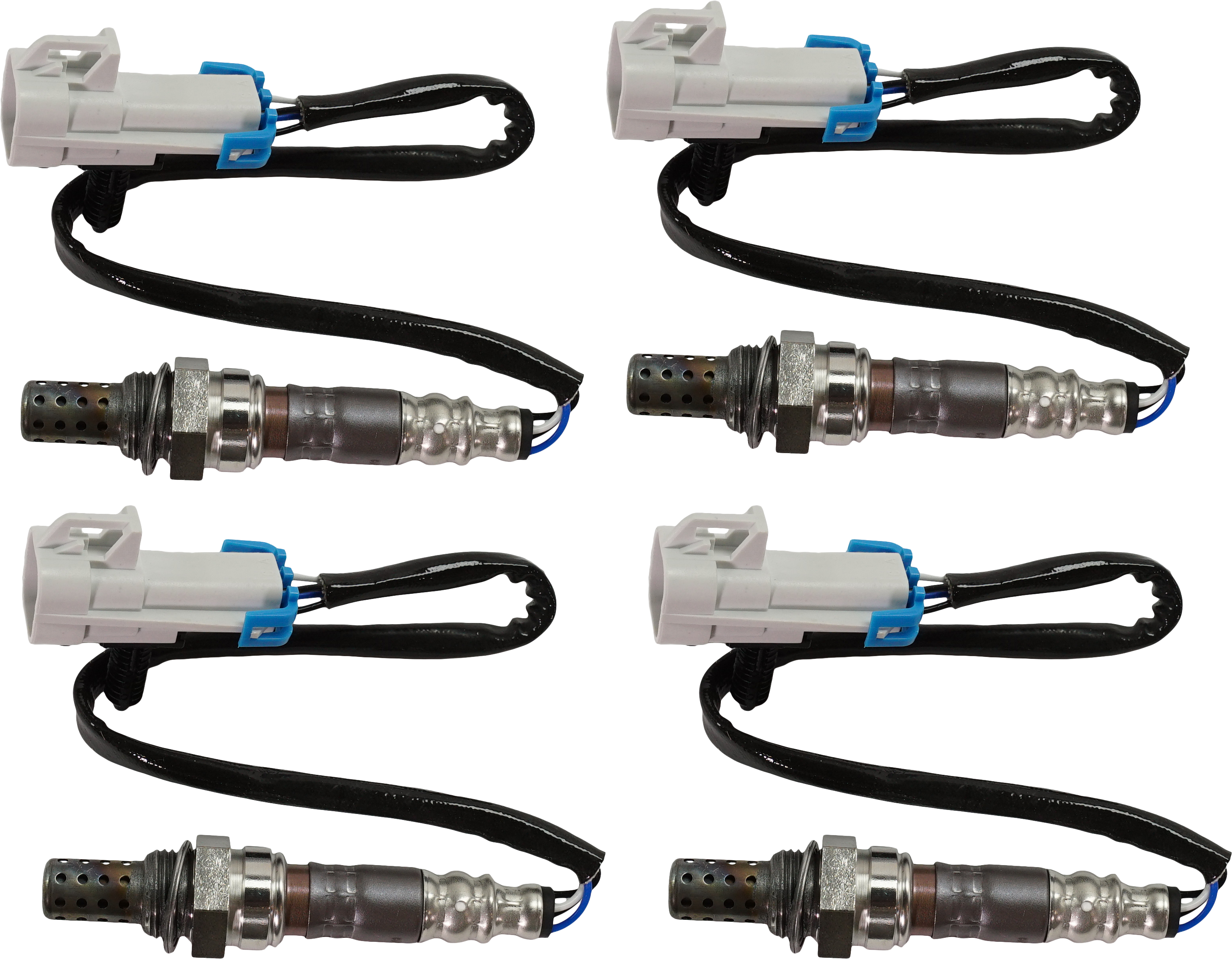 AM SIERRA SILVERADO 1500-00-02 BLAZER 02-05 OXYGEN SENSOR Set of 4 Before and After Catalytic Converter RH and LH Heated 4 Wire SKU SET ARBP960910-4