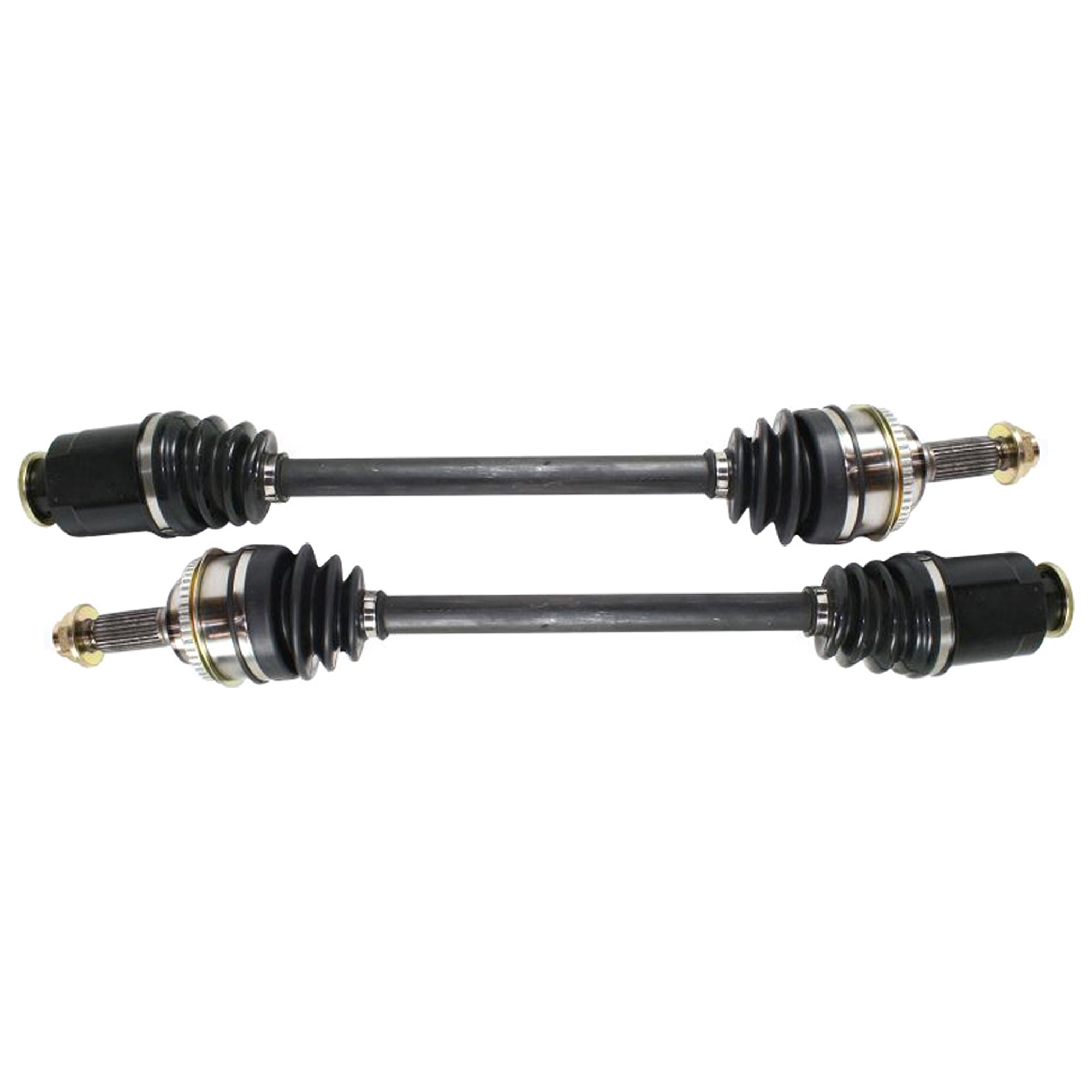 AM IMPREZA LEGACY OUTBACK 00-04 BAJA 03-06 FRONT CV AXLE ASSEMBLY RH AND LH Set of 2 with Standard Neoprene Outboard Boot SKU SET ARBS507101-2
