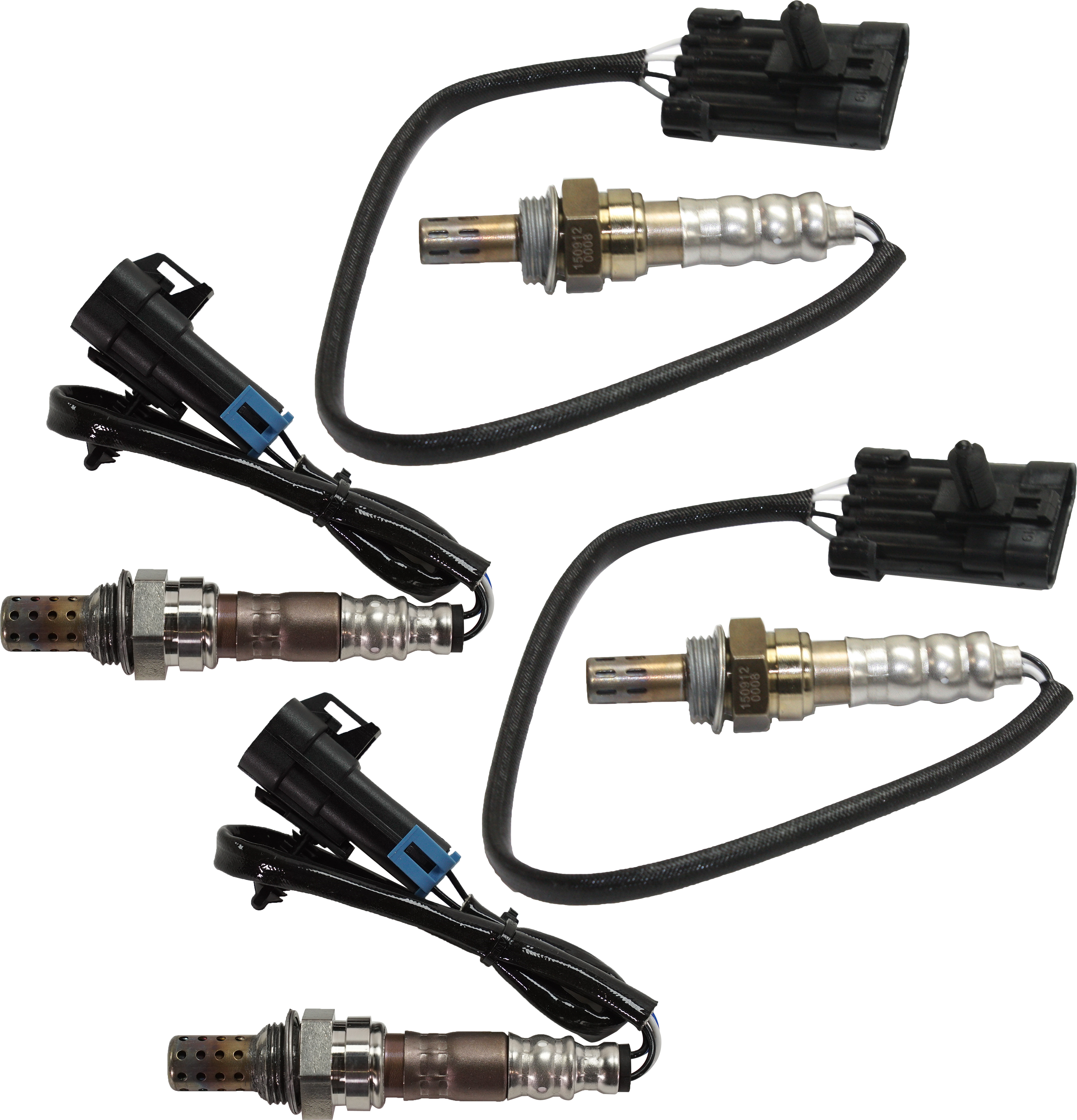 AM TAHOE YUKON 96-02 OXYGEN SENSOR Set of 4 Before and After Catalytic Converter RH and LH 4 Wire SKU SET ARBS960917-4