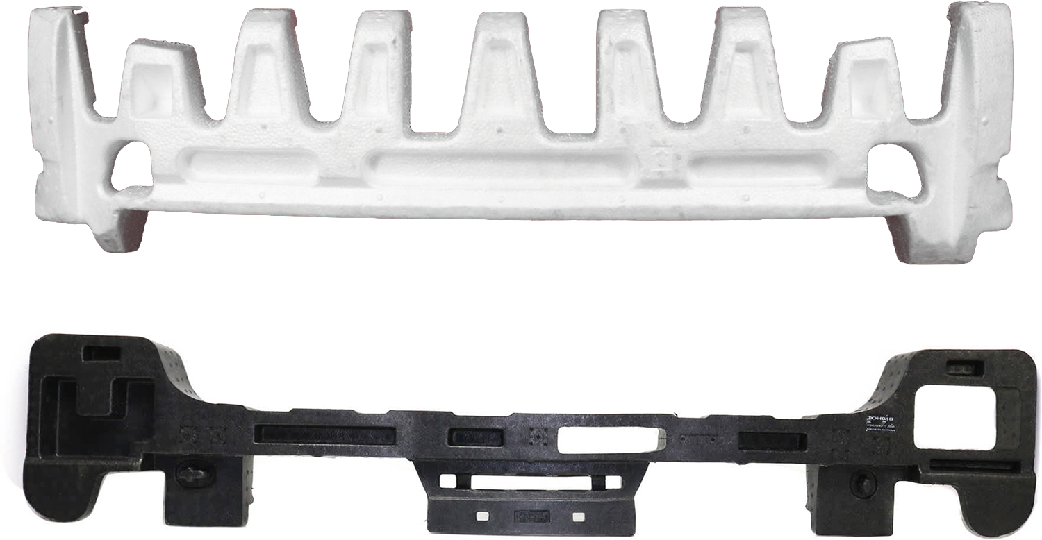 AM HIGHLANDER 08-10 FRONT AND REAR BUMPER ABSORBER Impact SKU SET ARBT011703 Partslink TO1070157 TO1170131 OEM 526110E040-526150E040