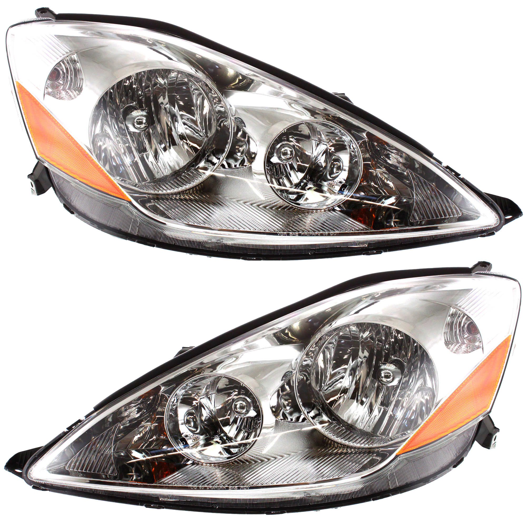AM SIENNA 06-10 HEAD LAMP RH AND LH Assembly Halogen CE LE XLE Models SKU SET ARBT100101 Partslink TO2502172 TO2503172 OEM 81150AE030-81110AE030