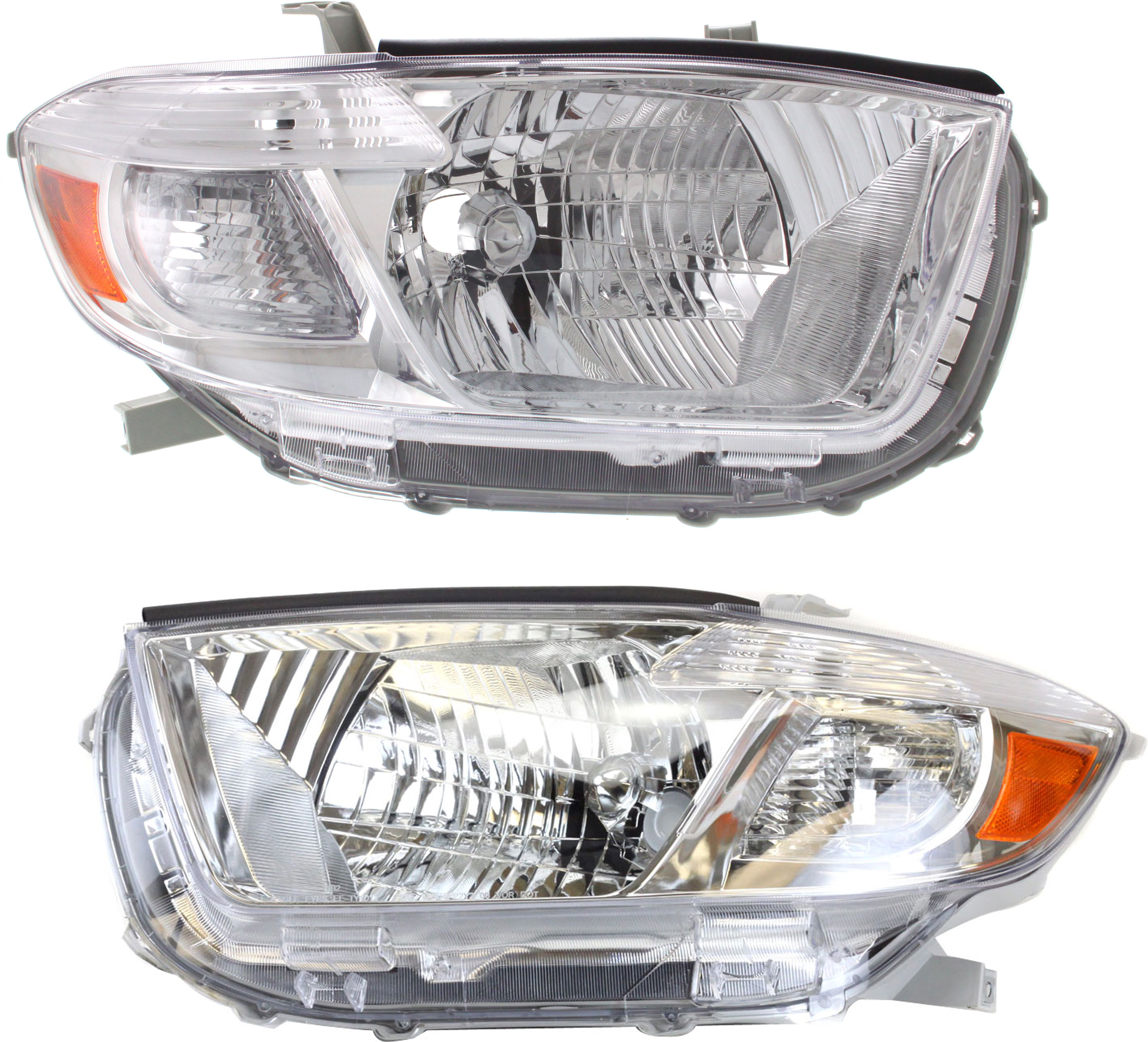 AM HIGHLANDER 08-10 HEAD LAMP RH AND LH Lens and Housing Halogen SKU SET ARBT100113 Partslink TO2502176 TO2503176 OEM 8117048460-8113048470