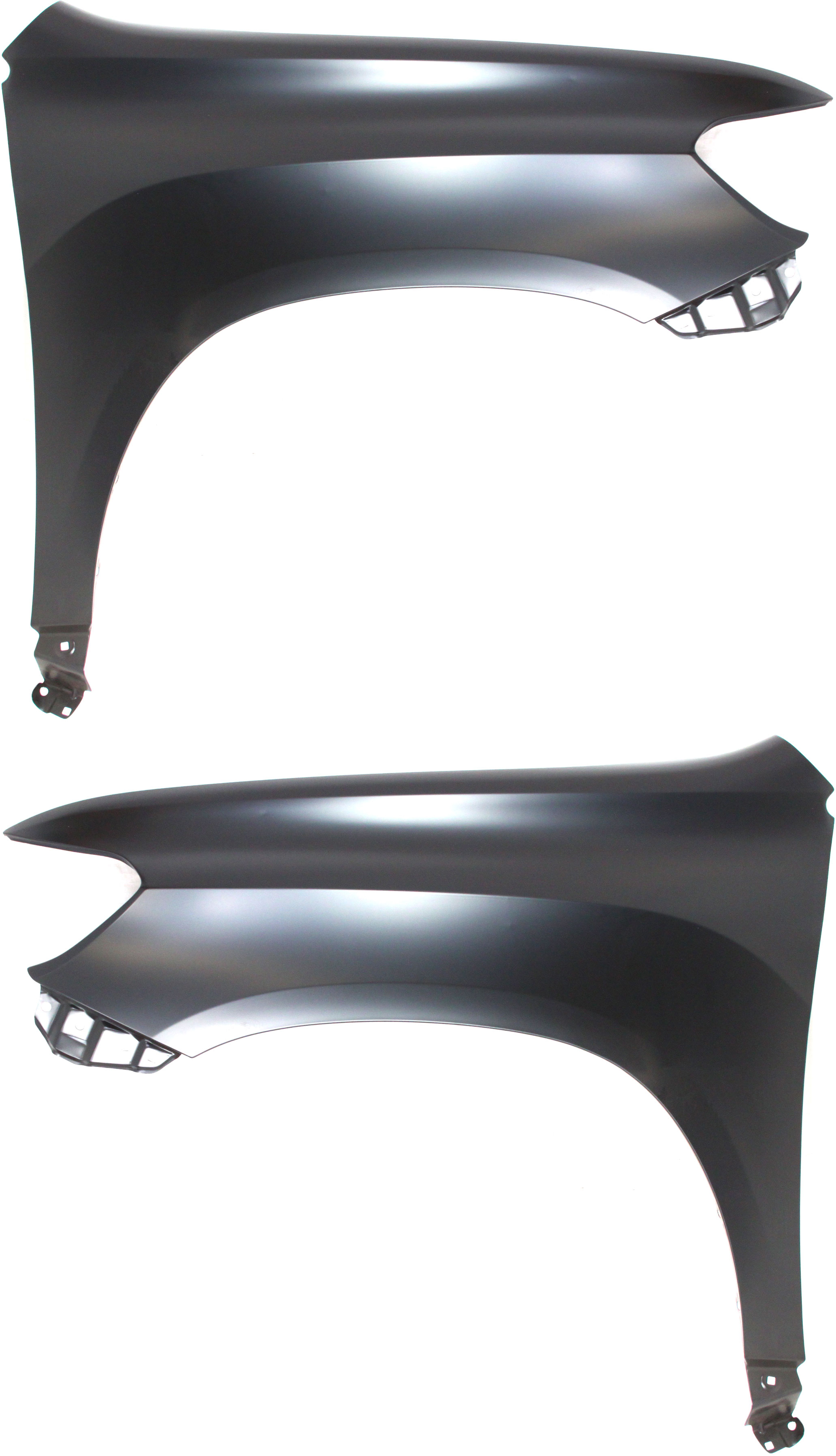 AM HIGHLANDER 08-10 FRONT FENDER RH AND LH Primed w o Antenna Hole SKU SET ARBT220107 Partslink TO1241219 TO1240219 OEM 538010E040-538020E030