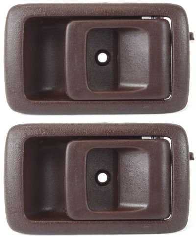 AM CAMRY 87-91-4RUNNER 96-02 TACOMA 01-04 FRONT INTERIOR DOOR HANDLE RH Set of 2 Textured Brown =REAR SKU SET ARBT462125-2 Partslink TO1353129 OEM 6920504010E0