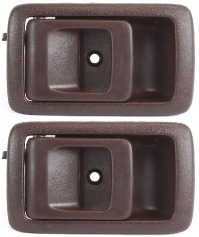 AM CAMRY 87-91-4RUNNER 96-02 TACOMA 01-04 FRONT INTERIOR DOOR HANDLE LH Set of 2 Textured Brown =REAR SKU SET ARBT462126-2 Partslink TO1352129 OEM 6920604010E0