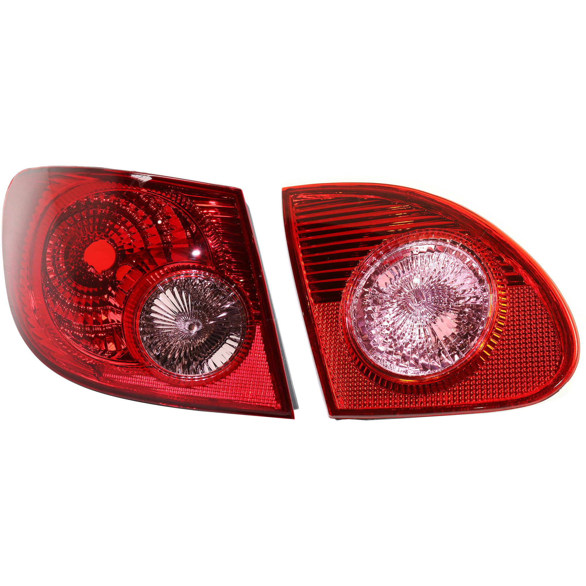 AM COROLLA 05-08 TAIL LAMP LH Inner and Outer Halogen SKU SET ARBT730106 Partslink TO2886102 OEM 8156002290 PFM 8168102030
