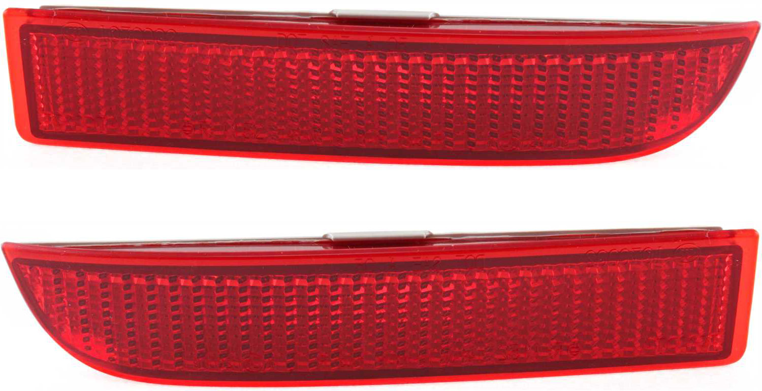 AM RAV4-06-12 XD 08-14 REAR BUMPER REFLECTOR RH AND LH CAPA SKU SET ARBT731901Q Partslink TO2830102C TO2831102C OEM 8191013022-8192013022