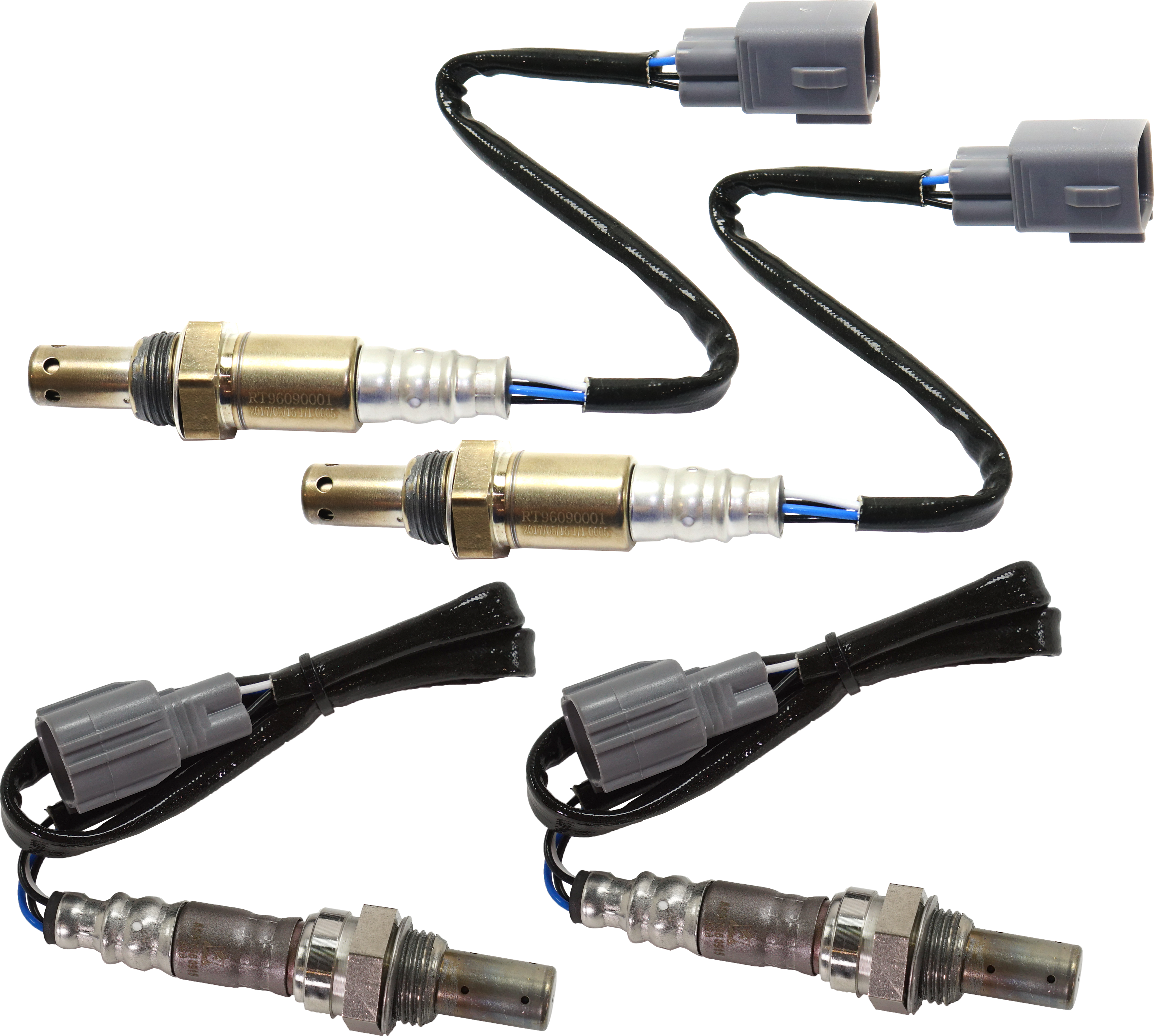 AM 4RUNNER 05-12 OXYGEN SENSOR Set of 4 Before and After Catalytic Converter SKU SET ARBT960915-4 OEM 8946730010