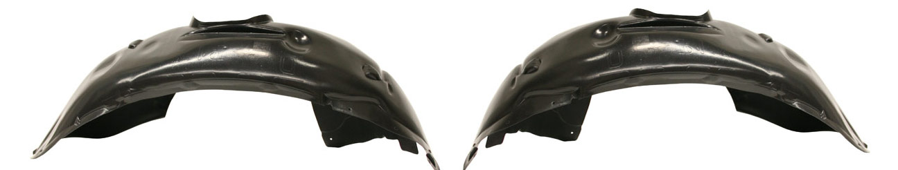 AM S40-04-11 FRONT FENDER LINER RH AND LH SKU SET ARBV222103 Partslink VO1250100 VO1251100 OEM 306781436-306781444