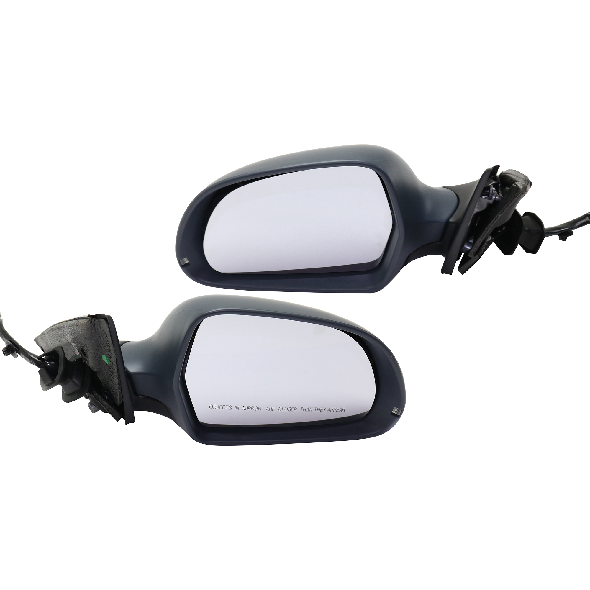 AM A4-09-09 A4 ALLROAD 13-16 MIRROR RH AND LH Power Manual Folding Heated Paintable w Signal Light No Auto dimming and Memory Sedan Wagon SKU SET AU02ER S Partslink AU1320137 AU1321137 OEM 8K1857409E01C PFM 8K1857410E01