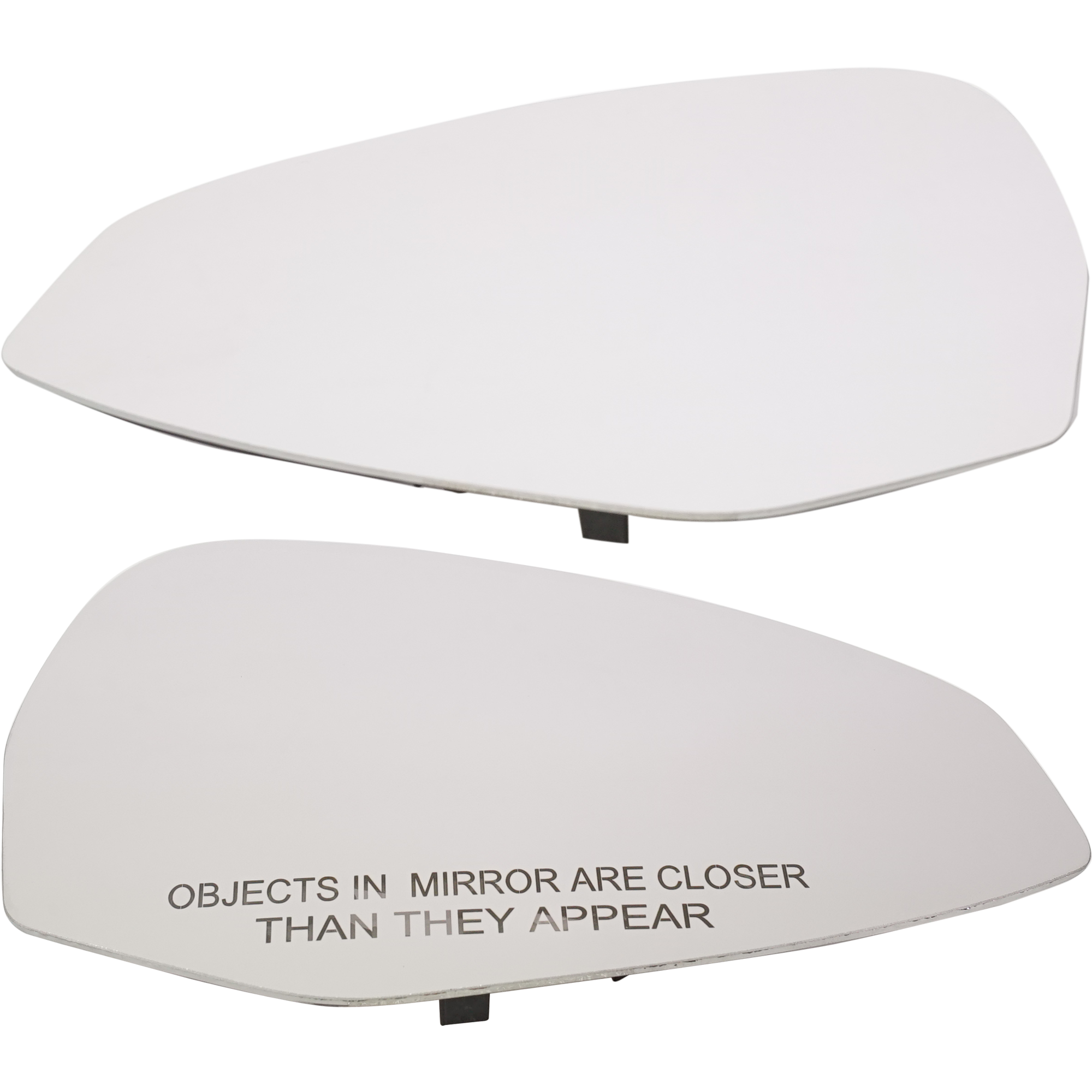 AM S4-17-24 S5-18-24 MIRROR GLASS RH AND LH Heated w Backing Plate No Auto dimming SKU SET AU38GR Partslink AU1325105 AU1324105 OEM 8W0857536K 8W0857535C